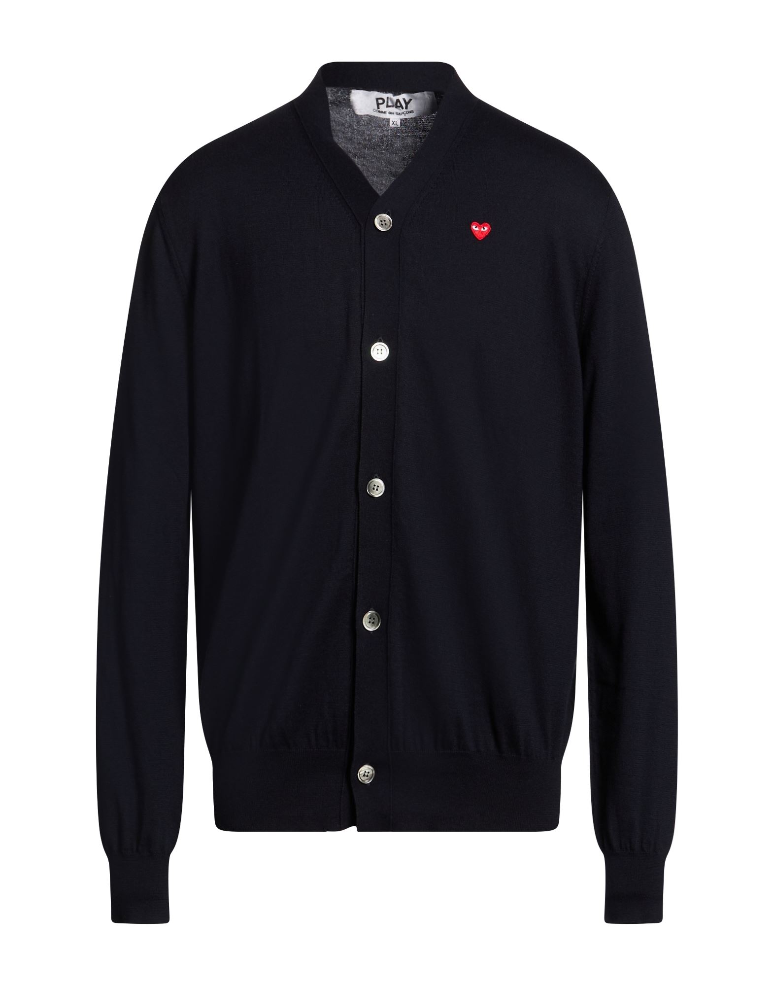 COMME des GARÇONS PLAY Strickjacke Herren Nachtblau von COMME des GARÇONS PLAY