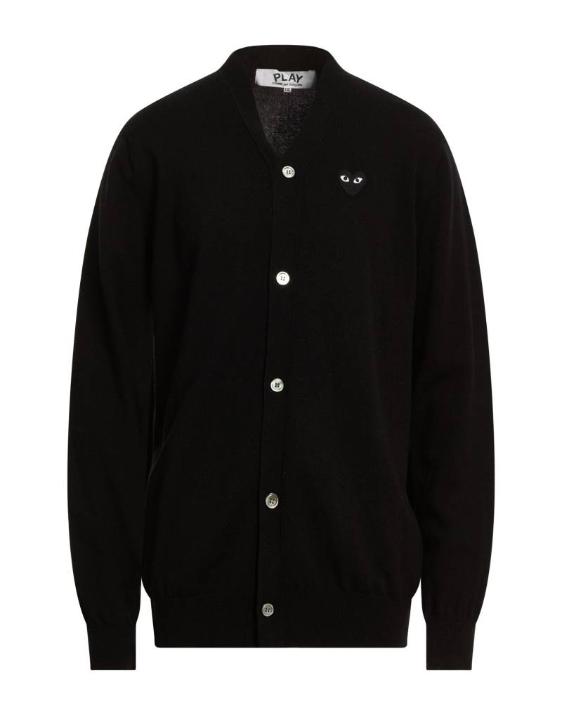 COMME des GARÇONS PLAY Strickjacke Herren Schwarz von COMME des GARÇONS PLAY