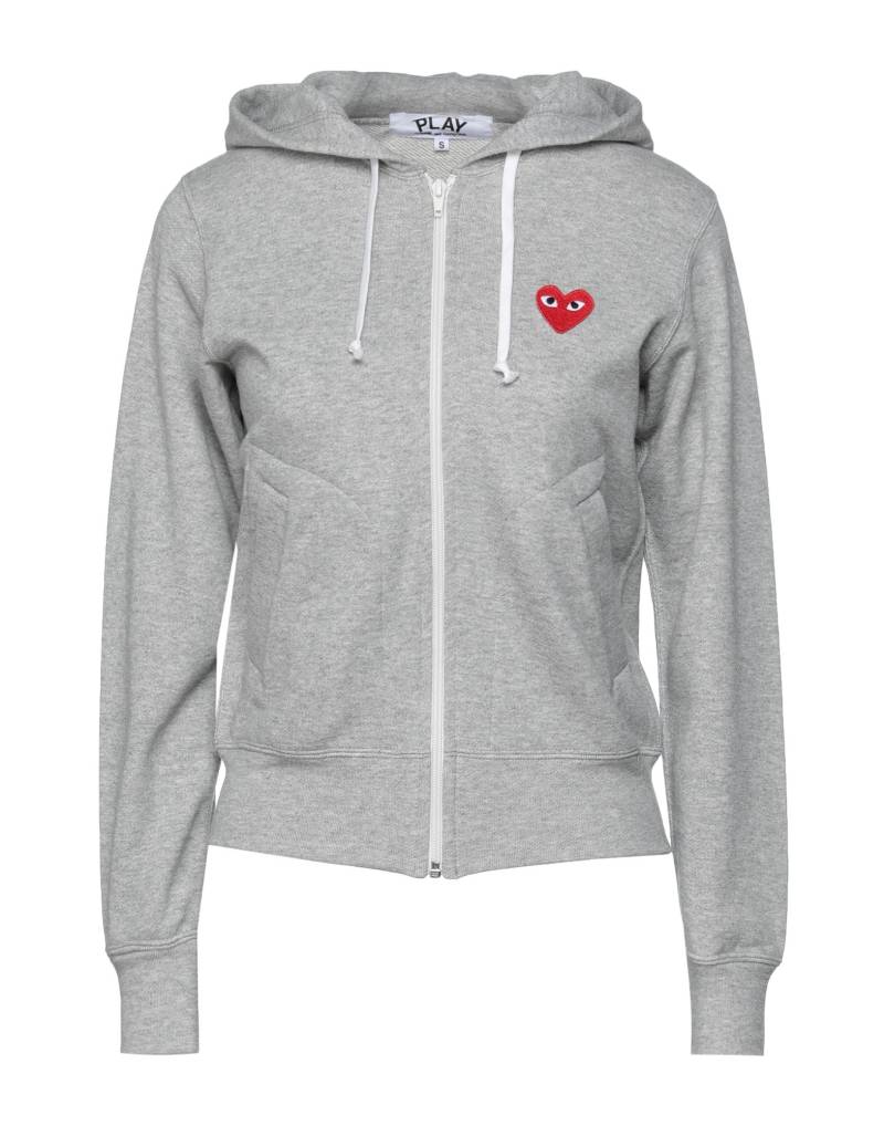 COMME des GARÇONS PLAY Sweatshirt Damen Grau COMME des GARÇONS PLAY Sweatshirt Damen Grau von COMME des GARÇONS PLAY