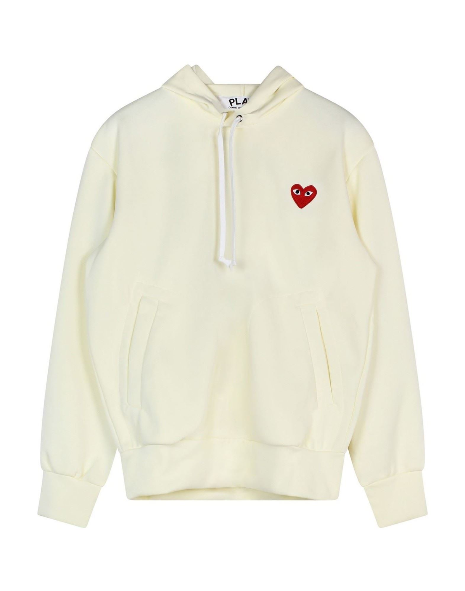 COMME des GARÇONS PLAY Sweatshirt Herren Beige von COMME des GARÇONS PLAY