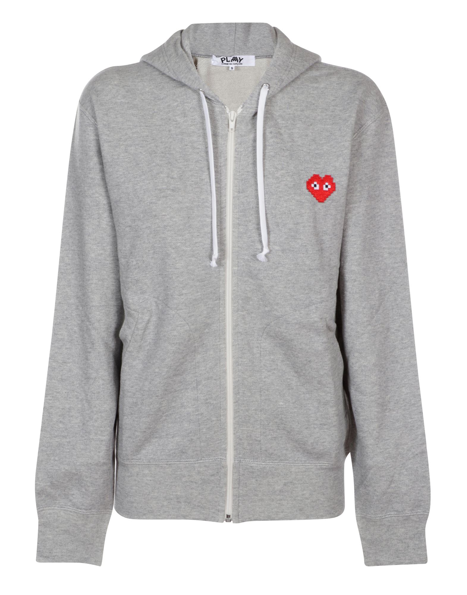 COMME des GARÇONS PLAY Sweatshirt Herren Grau von COMME des GARÇONS PLAY