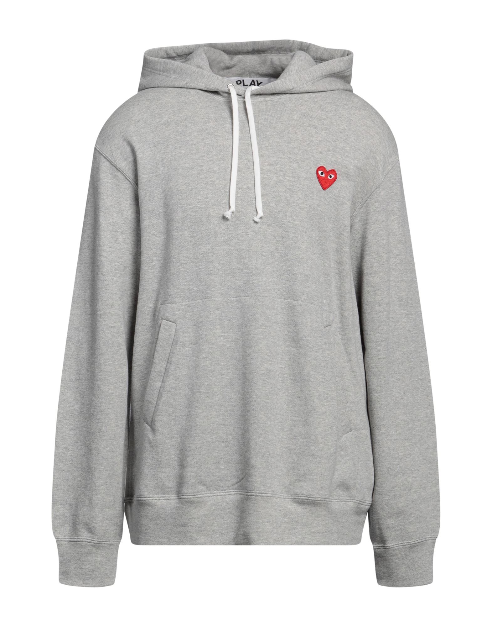 COMME des GARÇONS PLAY Sweatshirt Herren Hellgrau von COMME des GARÇONS PLAY