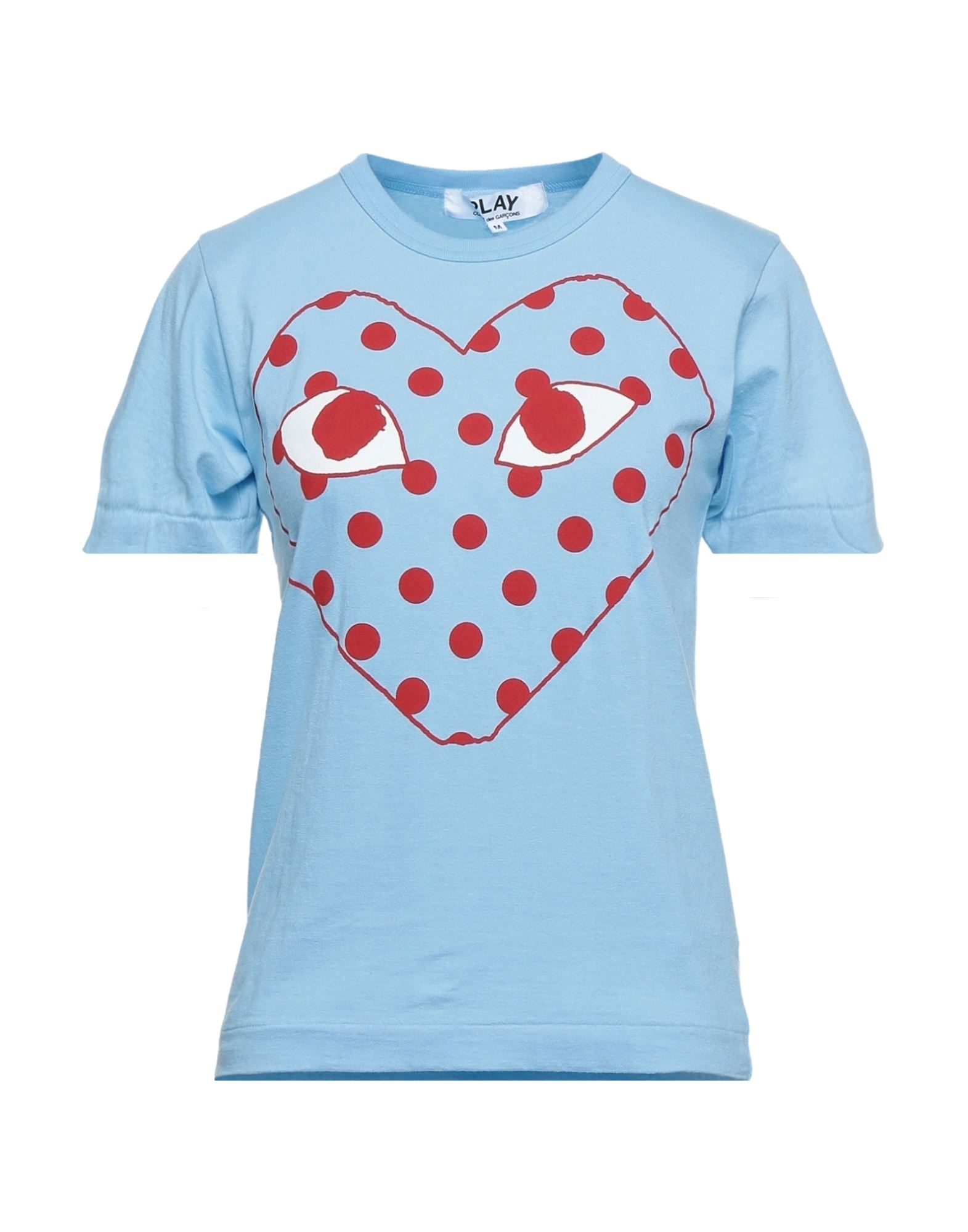 COMME des GARÇONS PLAY T-shirts Damen Azurblau von COMME des GARÇONS PLAY