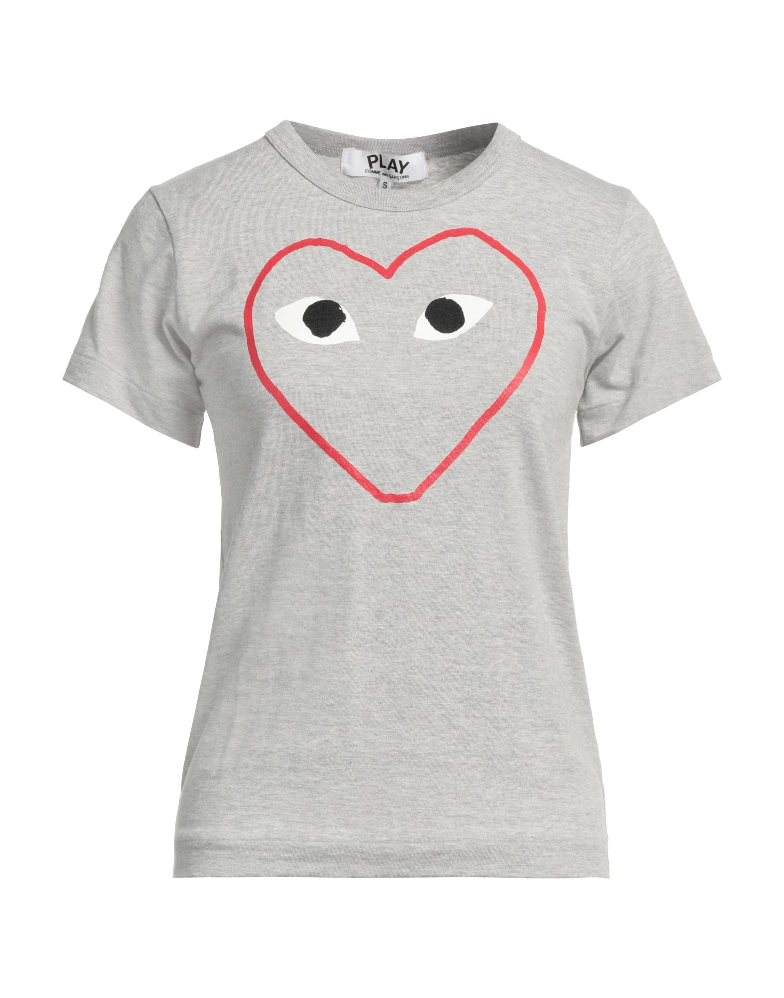 COMME des GARÇONS PLAY T-shirts Damen Grau von COMME des GARÇONS PLAY