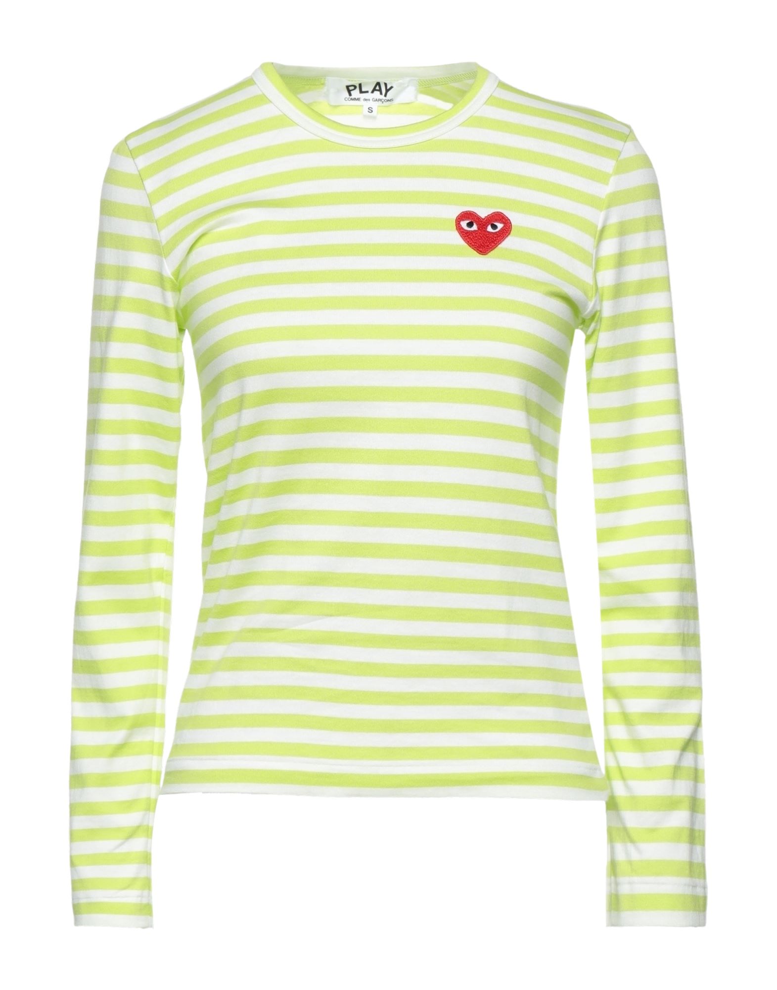 COMME des GARÇONS PLAY T-shirts Damen Hellgrün von COMME des GARÇONS PLAY