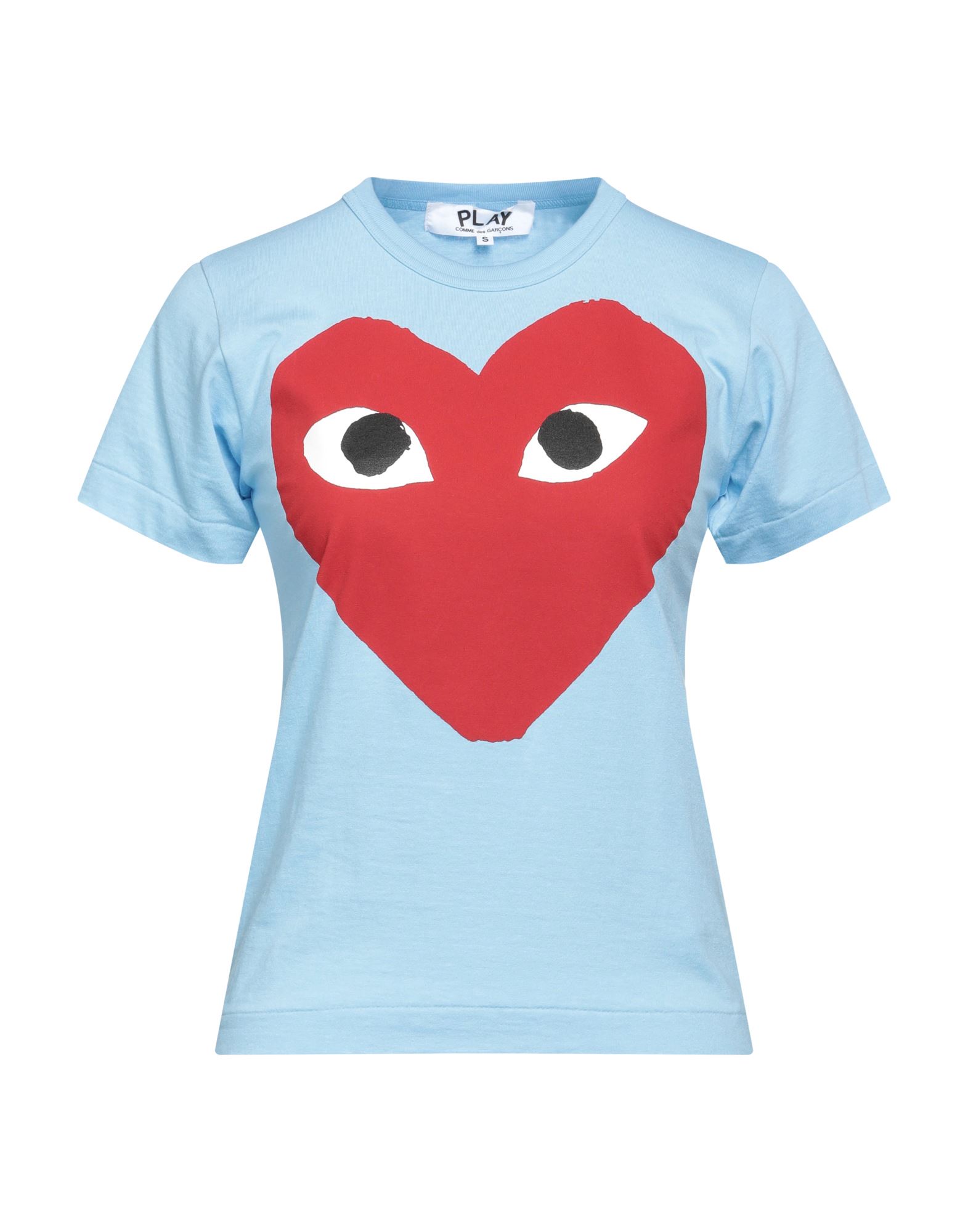 COMME des GARÇONS PLAY T-shirts Damen Himmelblau von COMME des GARÇONS PLAY