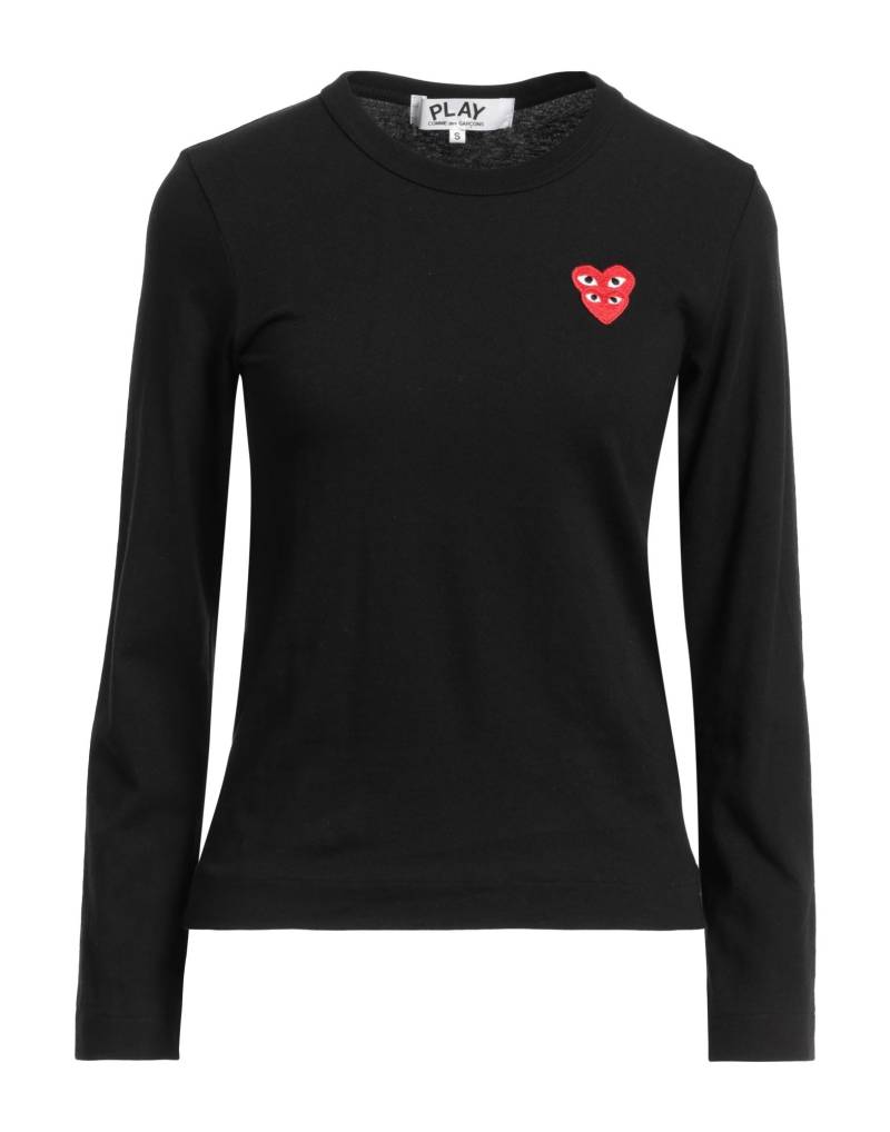 COMME des GARÇONS PLAY T-shirts Damen Schwarz von COMME des GARÇONS PLAY