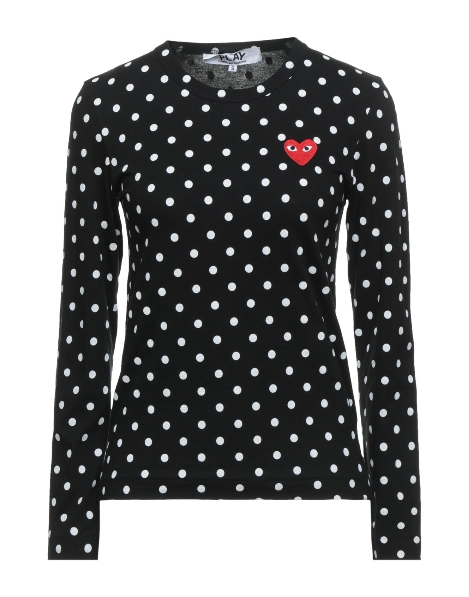 COMME des GARÇONS PLAY T-shirts Damen Schwarz von COMME des GARÇONS PLAY