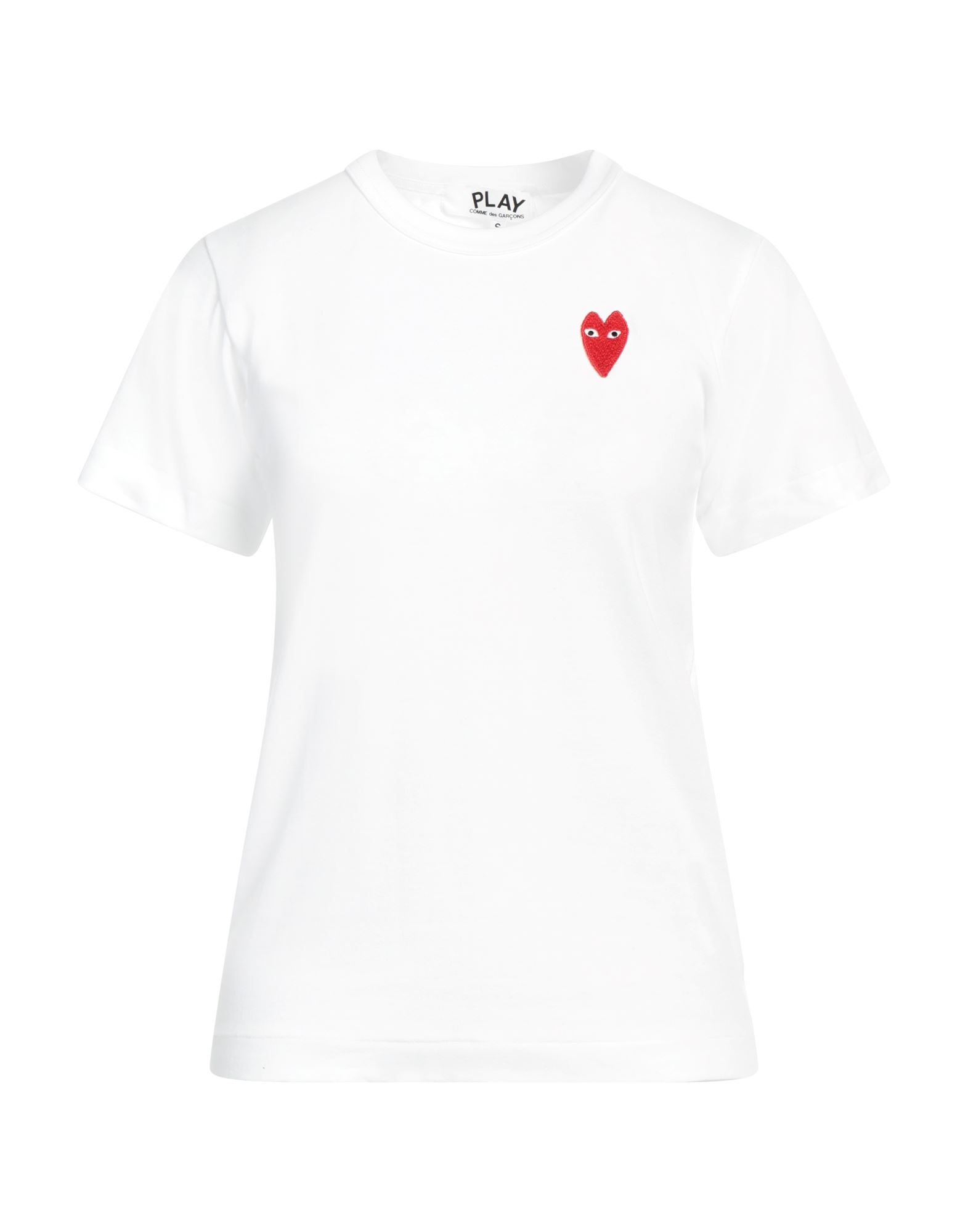 COMME des GARÇONS PLAY T-shirts Damen Weiß von COMME des GARÇONS PLAY