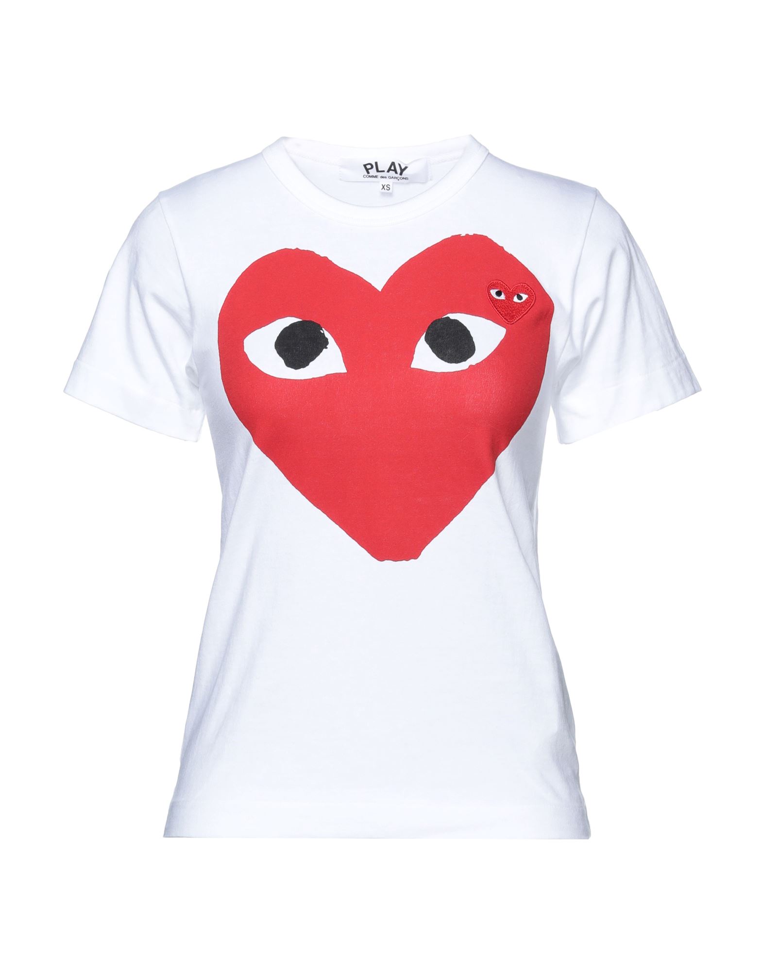 COMME des GARÇONS PLAY T-shirts Damen Weiß von COMME des GARÇONS PLAY