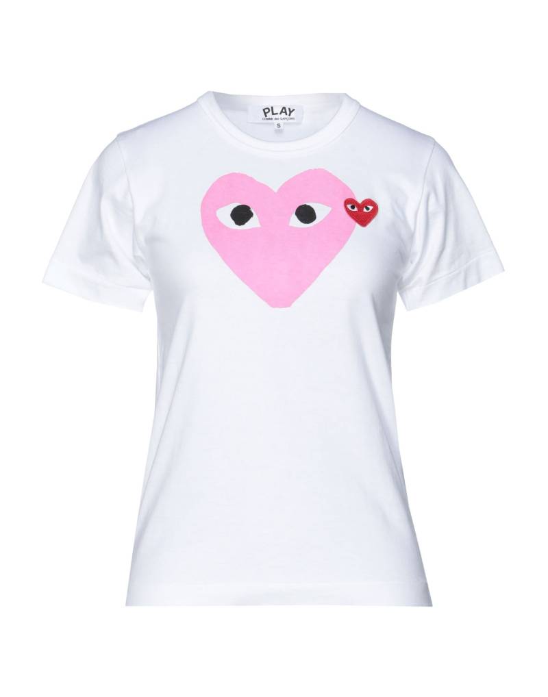 COMME des GARÇONS PLAY T-shirts Damen Weiß von COMME des GARÇONS PLAY