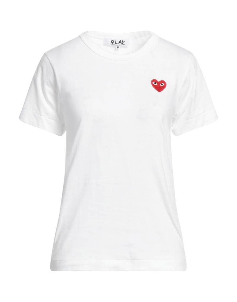 COMME des GARÇONS PLAY T-shirts Damen Weiß von COMME des GARÇONS PLAY