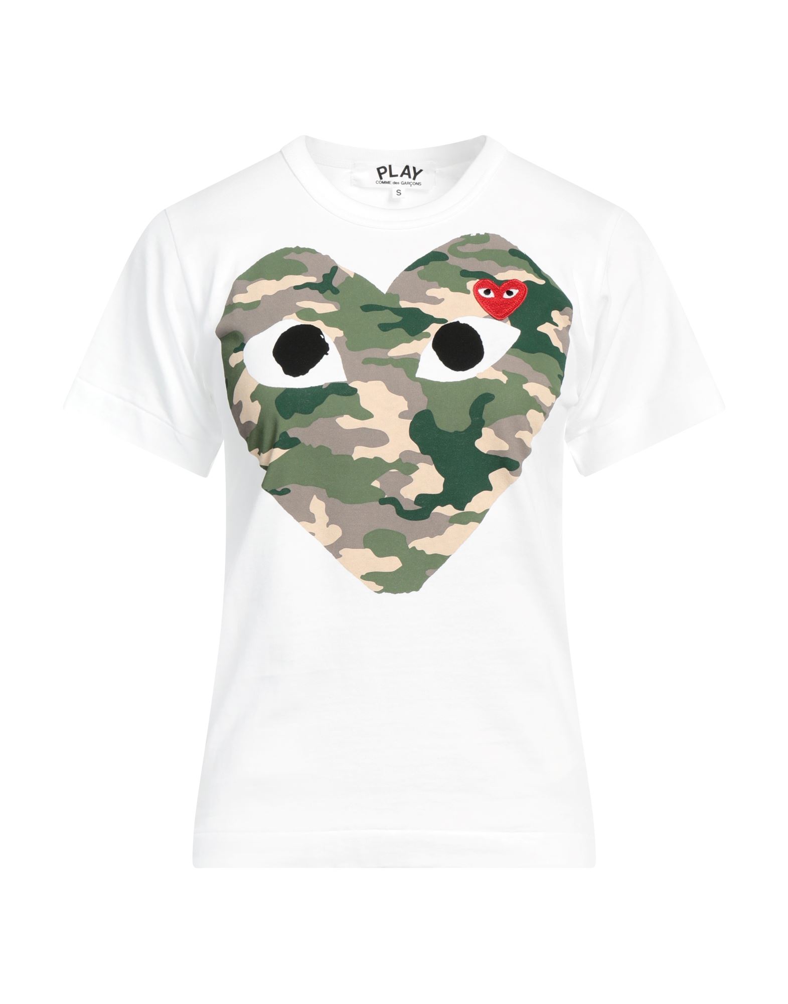 COMME des GARÇONS PLAY T-shirts Damen Weiß von COMME des GARÇONS PLAY