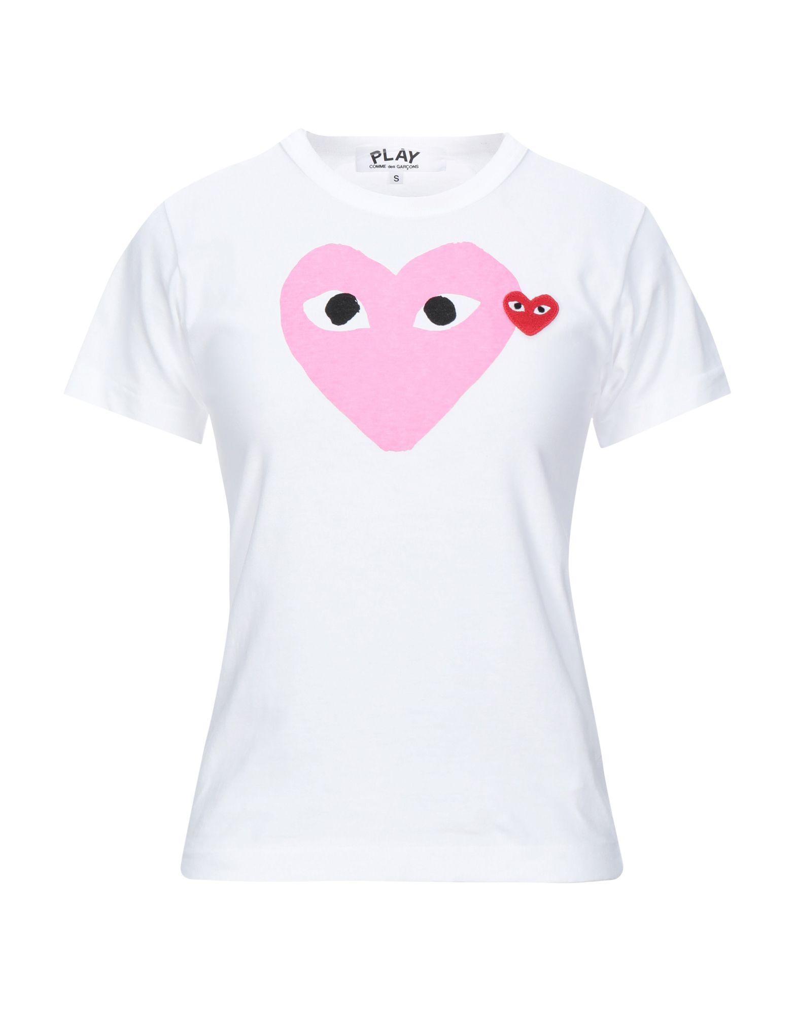 COMME des GARÇONS PLAY T-shirts Damen Weiß von COMME des GARÇONS PLAY