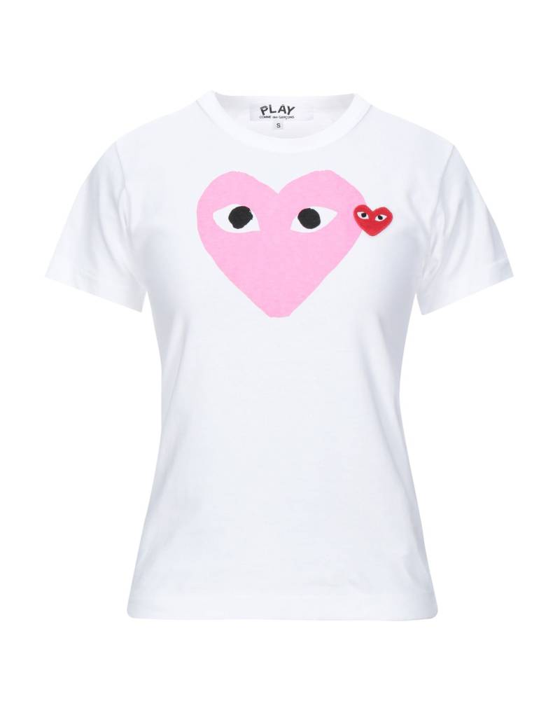 COMME des GARÇONS PLAY T-shirts Damen Weiß COMME des GARÇONS PLAY T-shirts Damen Weiß von COMME des GARÇONS PLAY