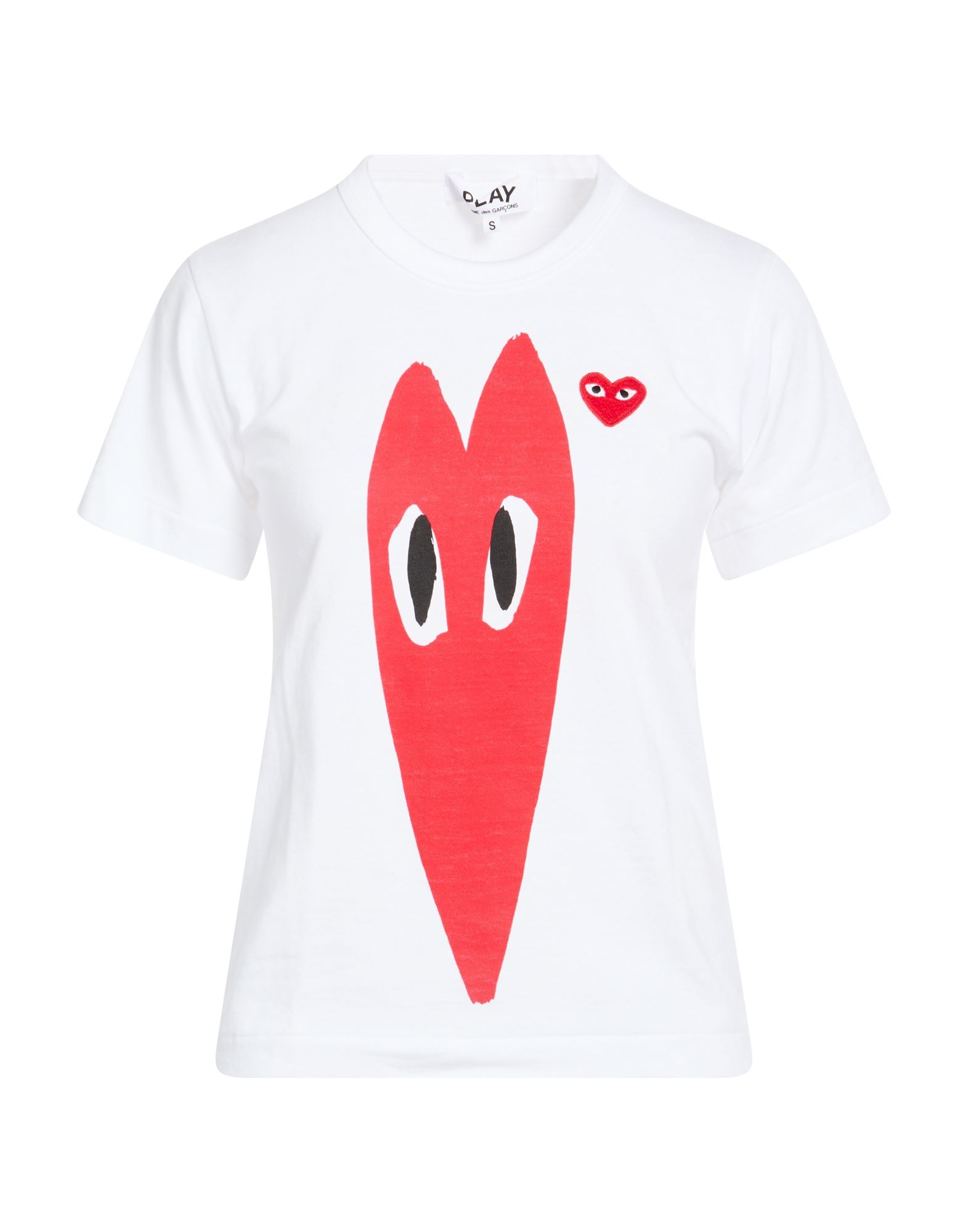 COMME des GARÇONS PLAY T-shirts Damen Weiß von COMME des GARÇONS PLAY