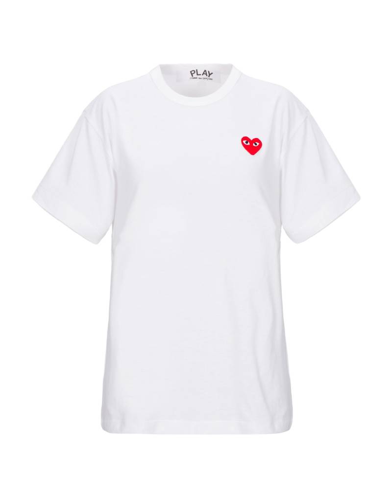 COMME des GARÇONS PLAY T-shirts Damen Weiß von COMME des GARÇONS PLAY