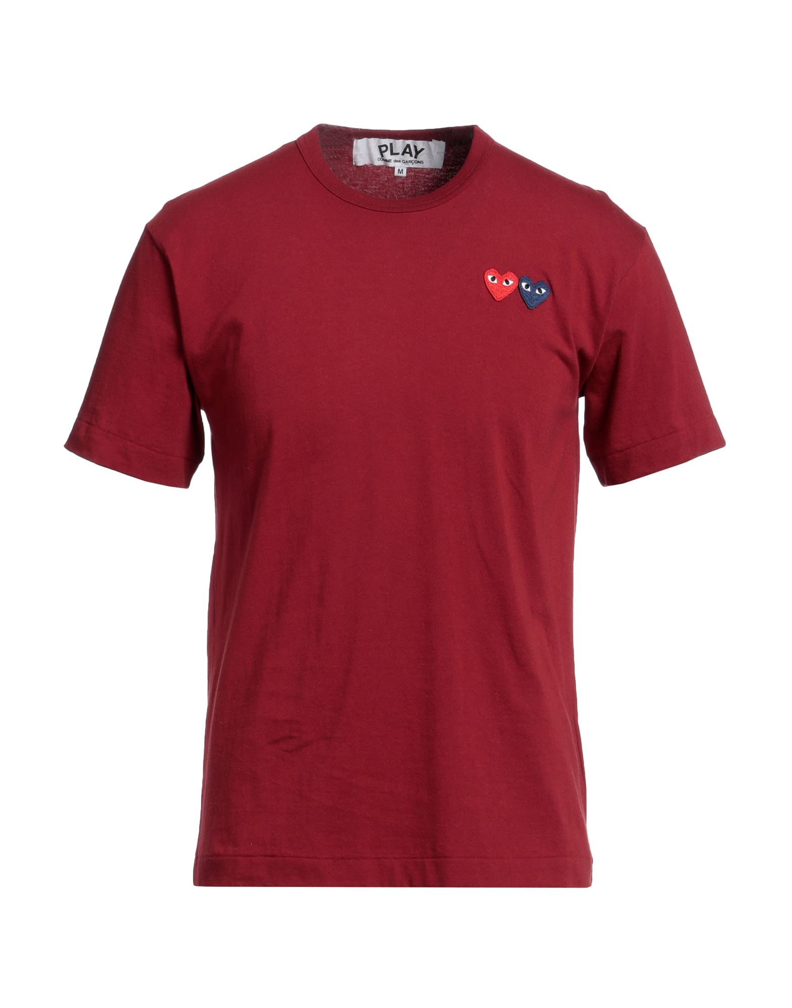 COMME des GARÇONS PLAY T-shirts Herren Bordeaux von COMME des GARÇONS PLAY