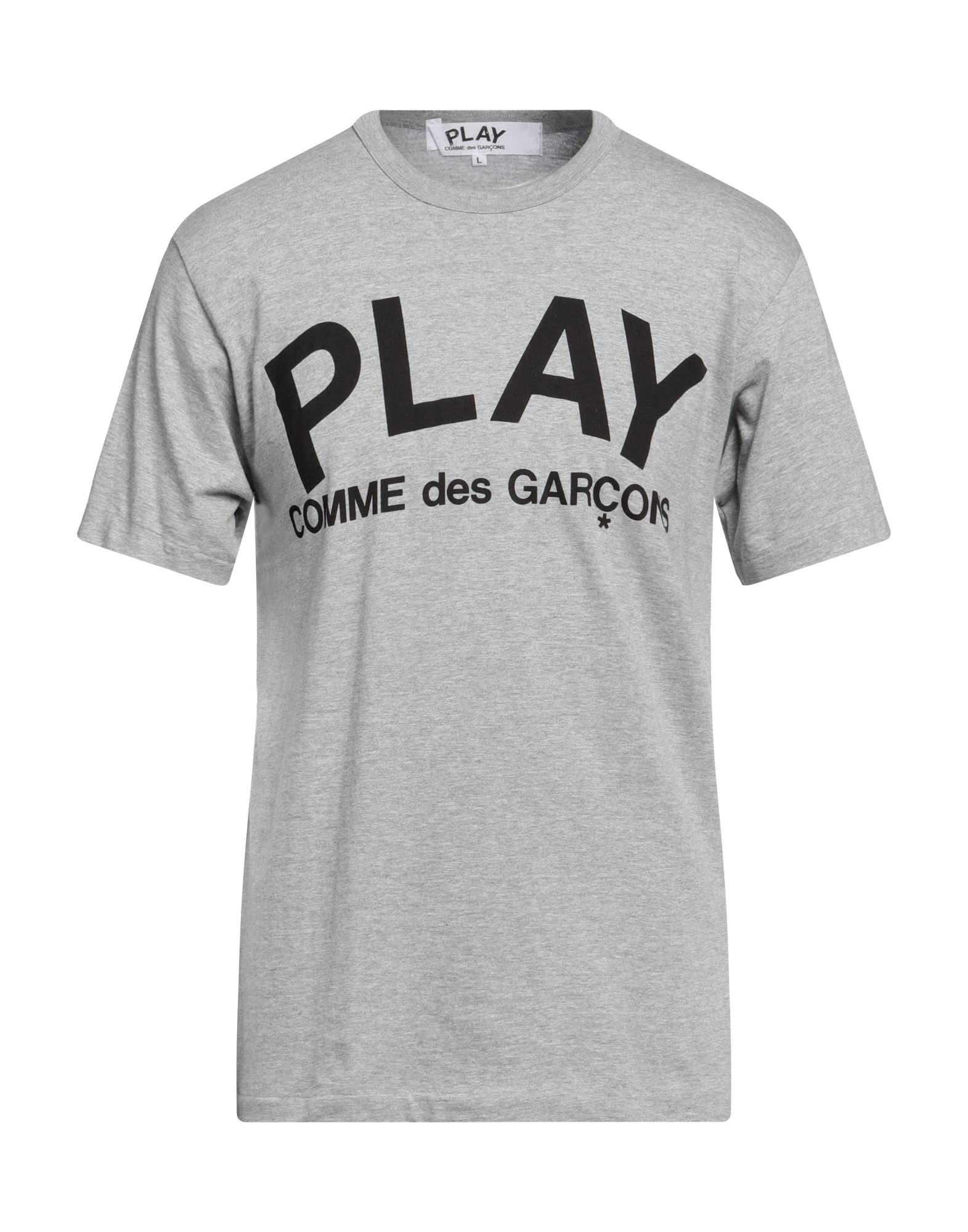 COMME des GARÇONS PLAY T-shirts Herren Grau von COMME des GARÇONS PLAY