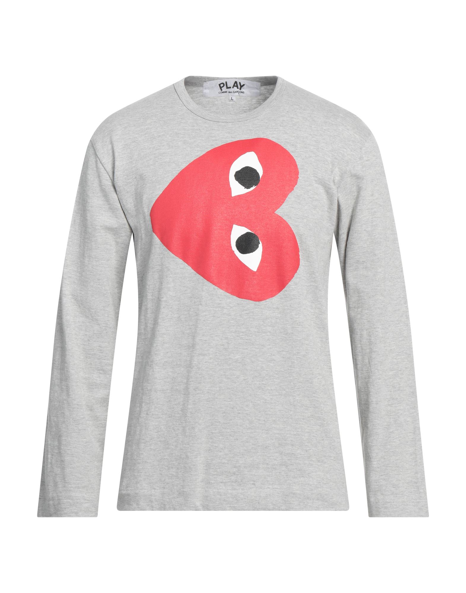 COMME des GARÇONS PLAY T-shirts Herren Grau COMME des GARÇONS PLAY T-shirts Herren Grau von COMME des GARÇONS PLAY