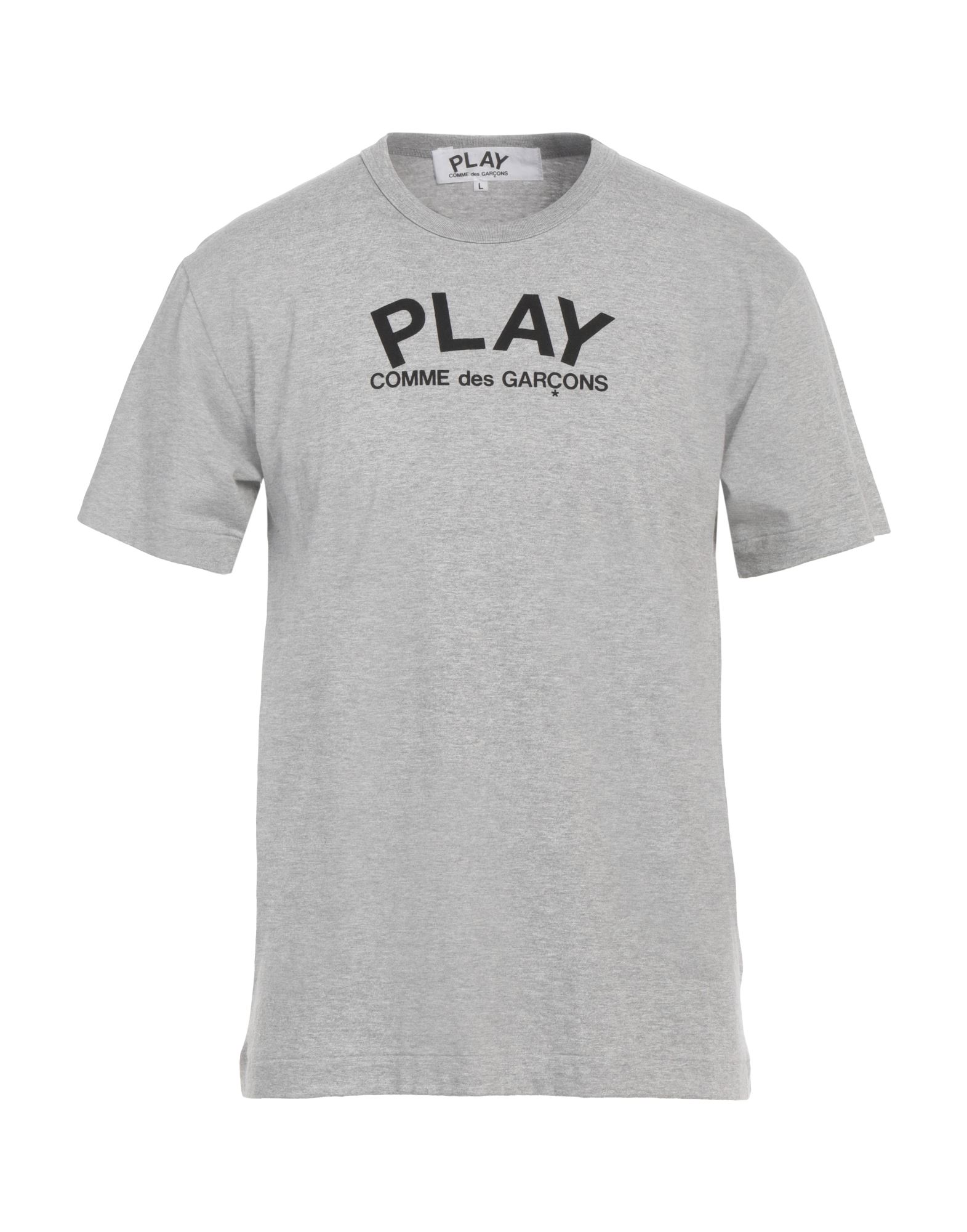 COMME des GARÇONS PLAY T-shirts Herren Hellgrau von COMME des GARÇONS PLAY
