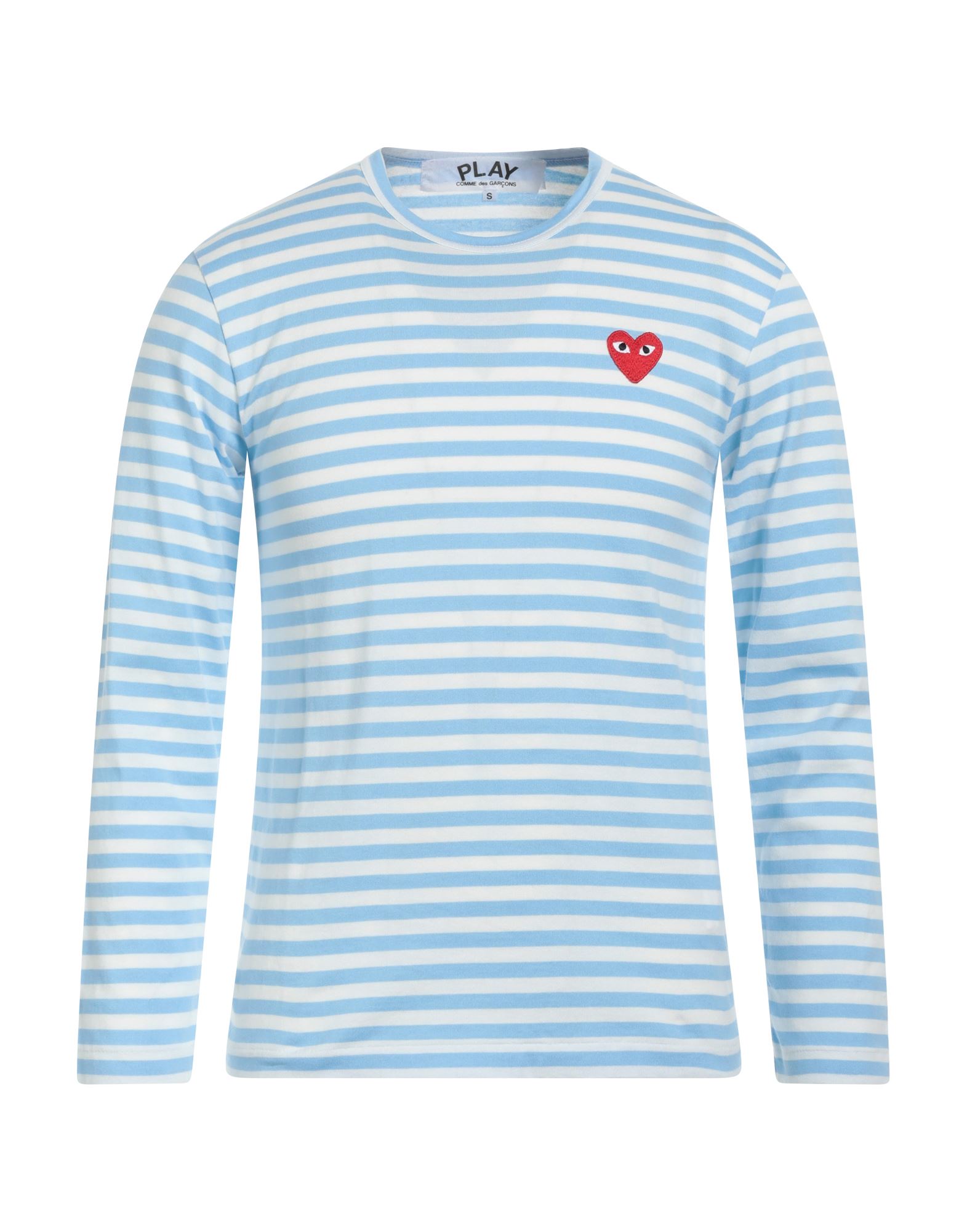 COMME des GARÇONS PLAY T-shirts Herren Himmelblau COMME des GARÇONS PLAY T-shirts Herren Himmelblau von COMME des GARÇONS PLAY