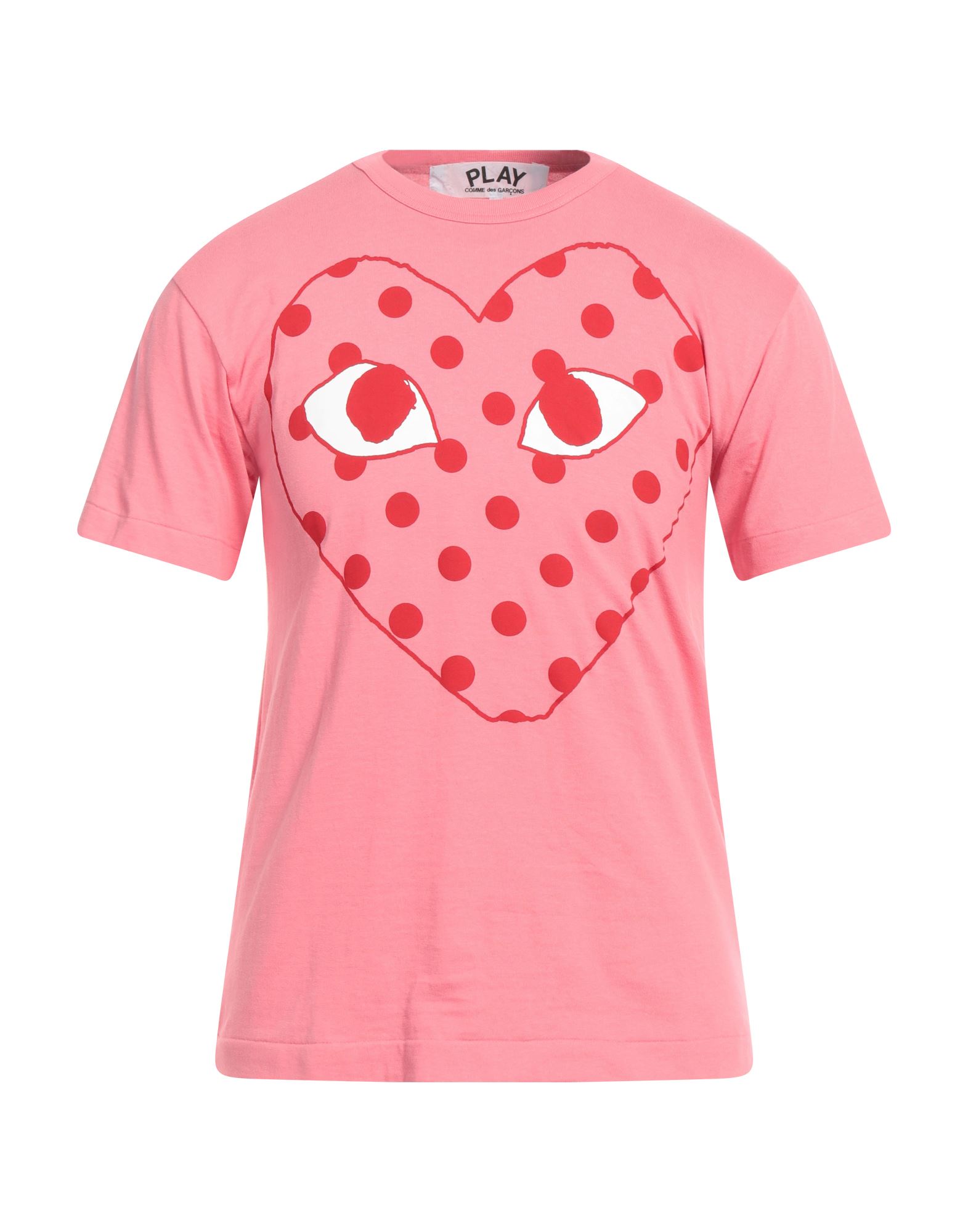 COMME des GARÇONS PLAY T-shirts Herren Koralle von COMME des GARÇONS PLAY