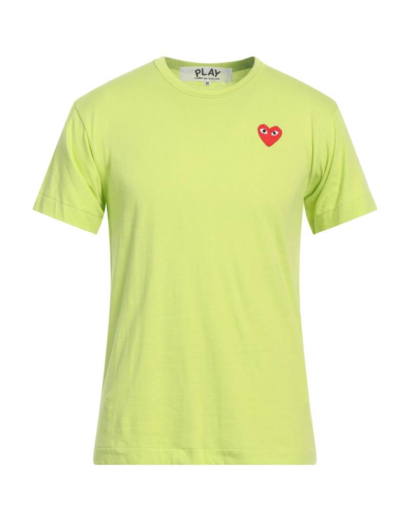 COMME des GARÇONS PLAY T-shirts Herren Säuregrün von COMME des GARÇONS PLAY