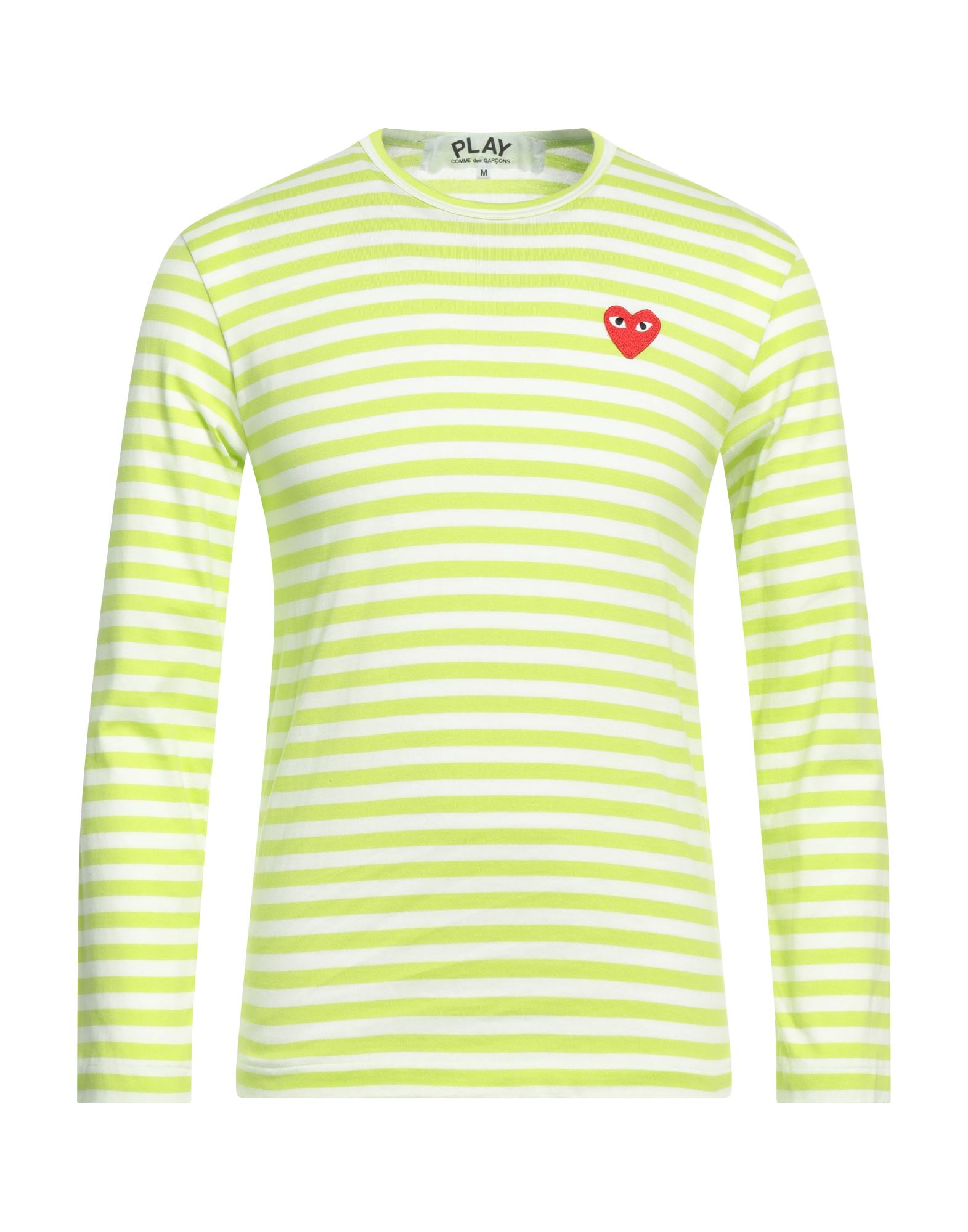 COMME des GARÇONS PLAY T-shirts Herren Säuregrün von COMME des GARÇONS PLAY