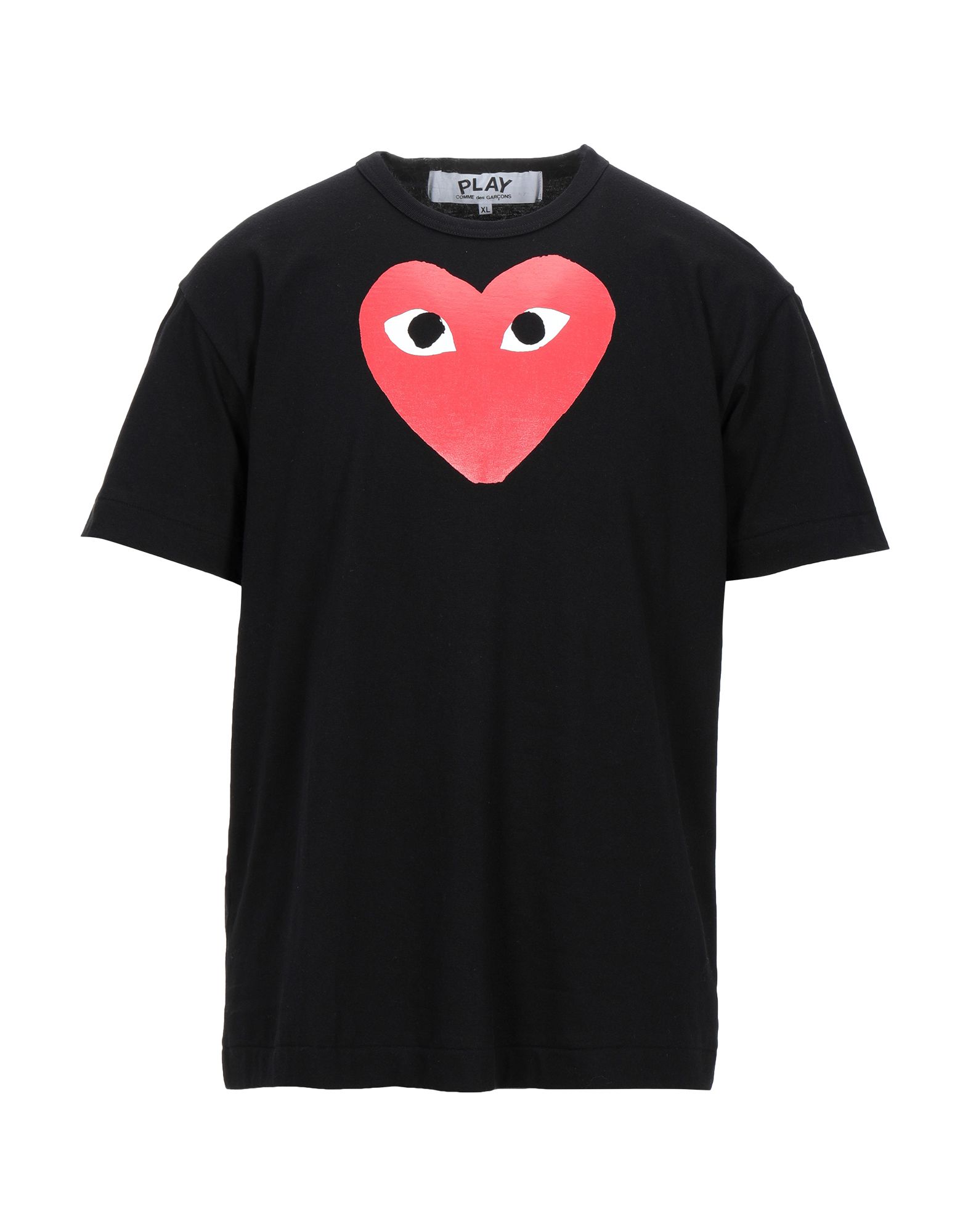 COMME des GARÇONS PLAY T-shirts Herren Schwarz von COMME des GARÇONS PLAY