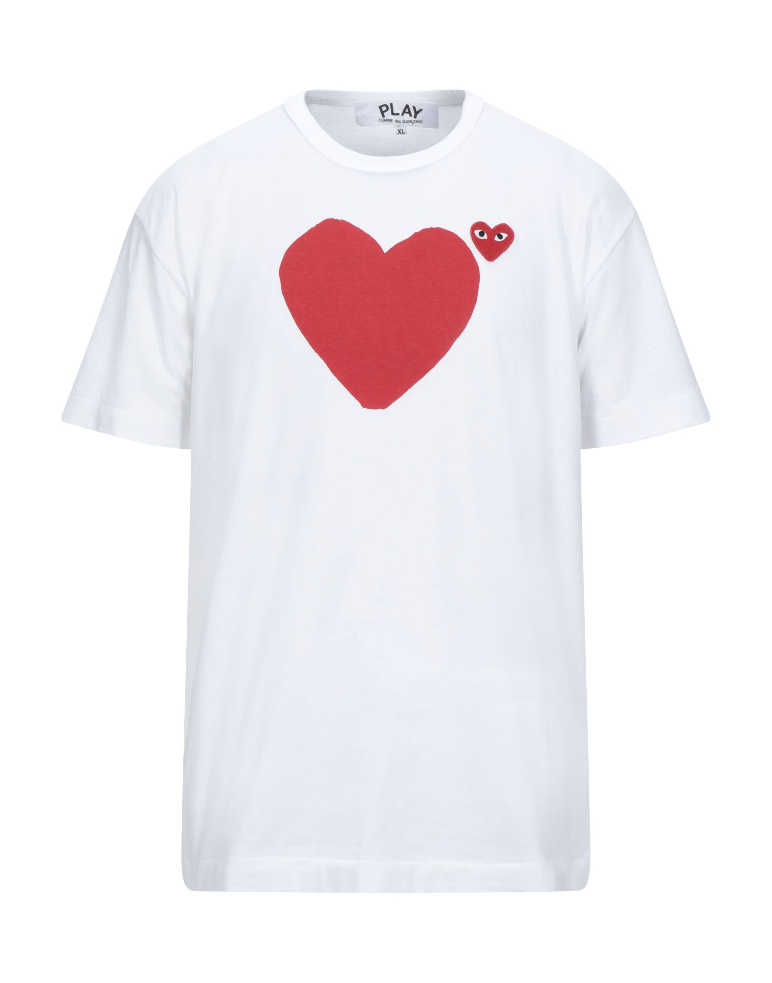 COMME des GARÇONS PLAY T-shirts Herren Weiß von COMME des GARÇONS PLAY