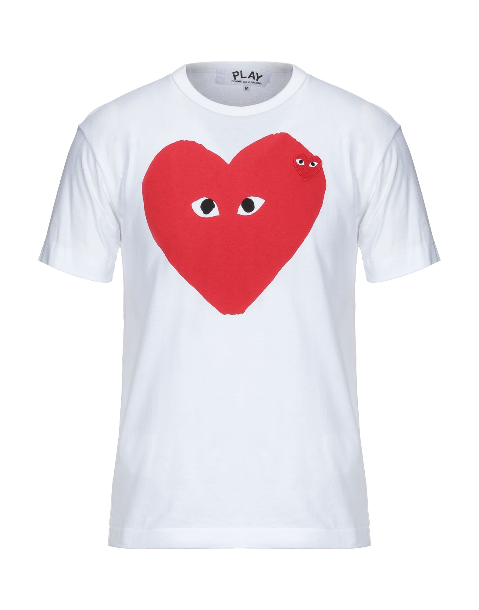 COMME des GARÇONS PLAY T-shirts Herren Weiß von COMME des GARÇONS PLAY