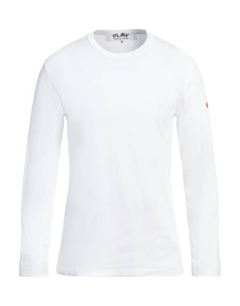 COMME des GARÇONS PLAY T-shirts Herren Weiß von COMME des GARÇONS PLAY