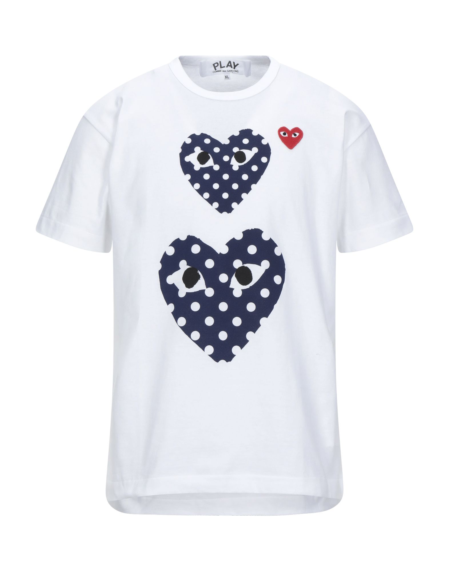 COMME des GARÇONS PLAY T-shirts Herren Weiß von COMME des GARÇONS PLAY