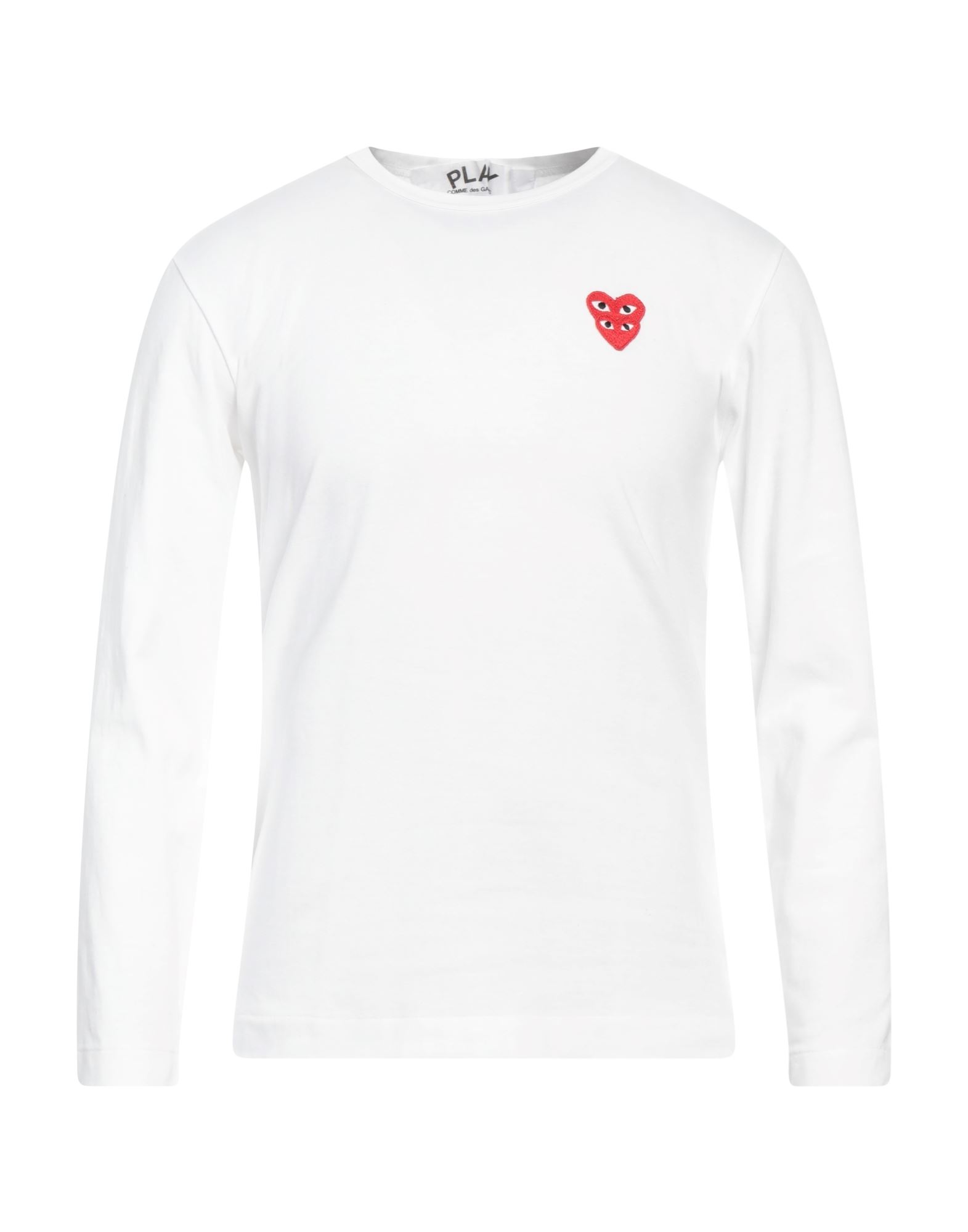 COMME des GARÇONS PLAY T-shirts Herren Weiß von COMME des GARÇONS PLAY