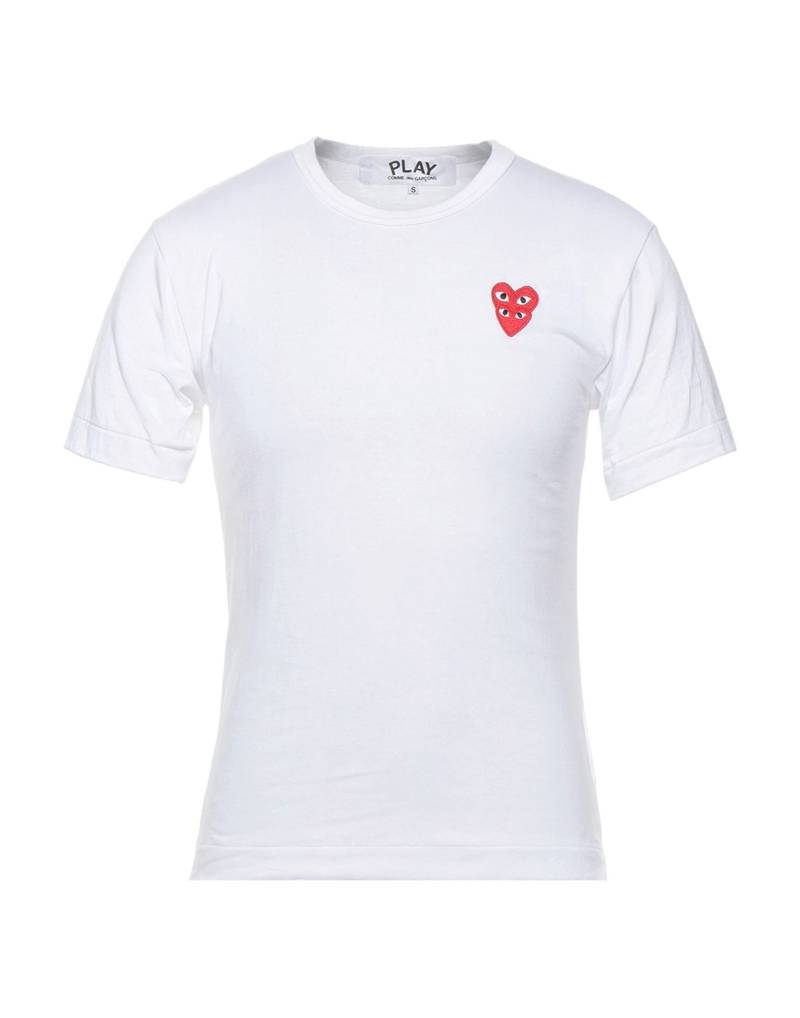 COMME des GARÇONS PLAY T-shirts Herren Weiß von COMME des GARÇONS PLAY