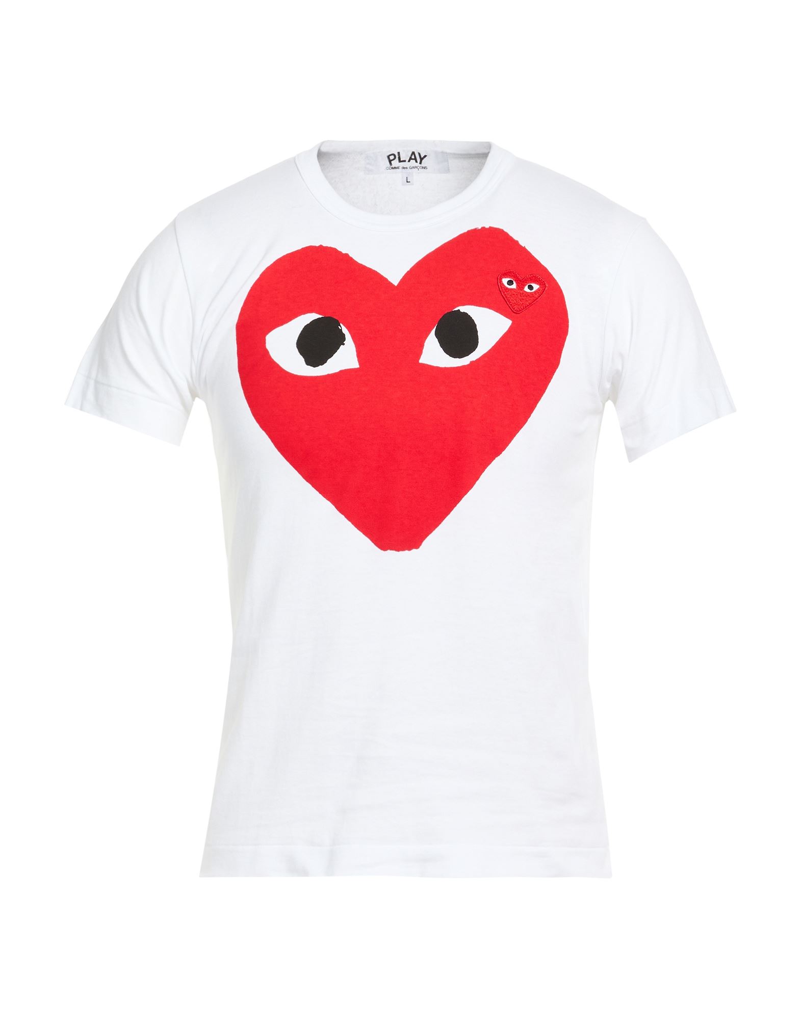 COMME des GARÇONS PLAY T-shirts Herren Weiß von COMME des GARÇONS PLAY
