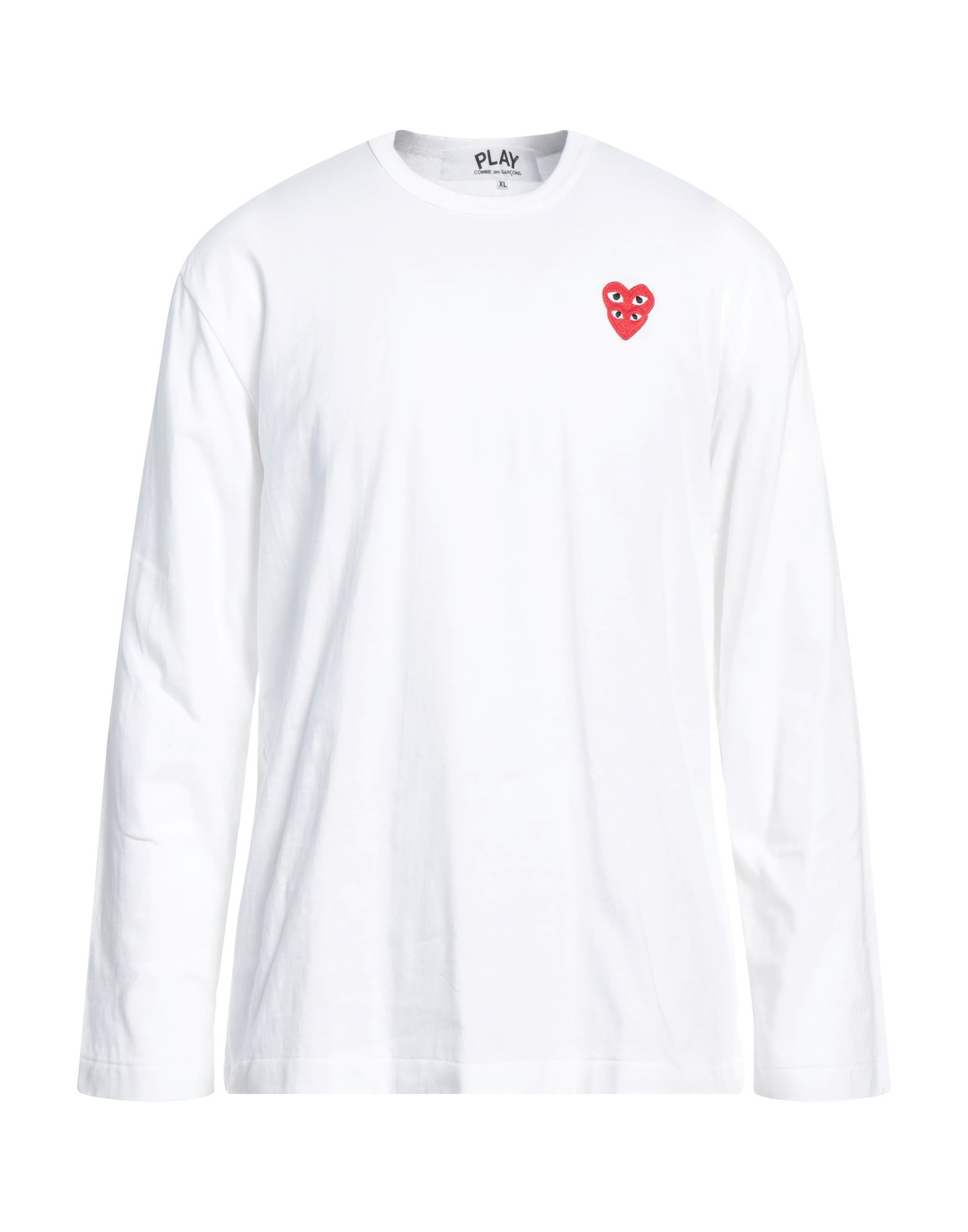 COMME des GARÇONS PLAY T-shirts Herren Weiß von COMME des GARÇONS PLAY