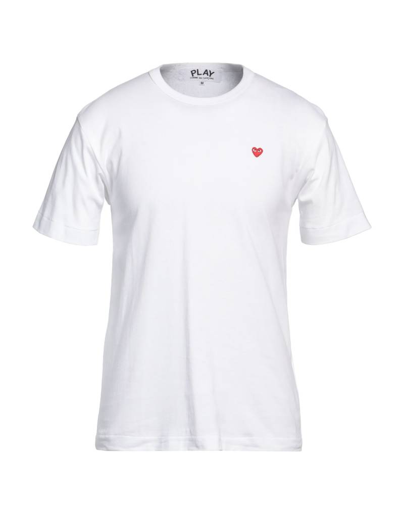 COMME des GARÇONS PLAY T-shirts Herren Weiß von COMME des GARÇONS PLAY
