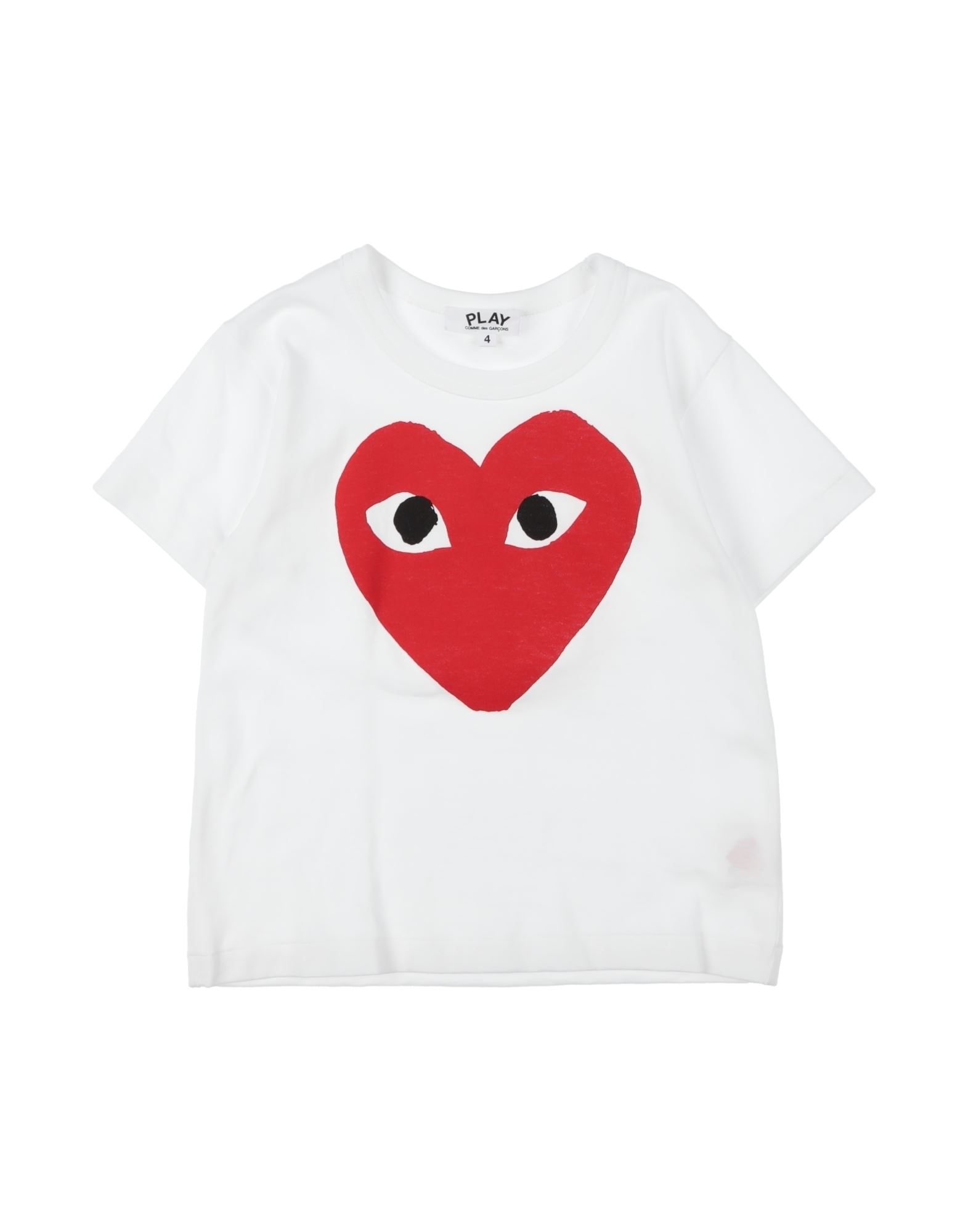 COMME des GARÇONS PLAY T-shirts Kinder Weiß von COMME des GARÇONS PLAY