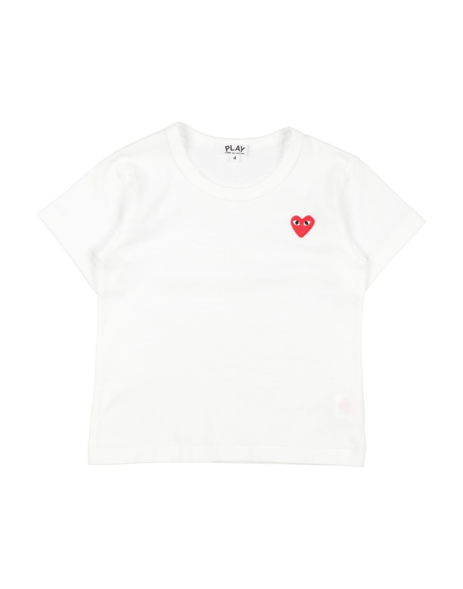 COMME des GARÇONS PLAY T-shirts Kinder Weiß von COMME des GARÇONS PLAY
