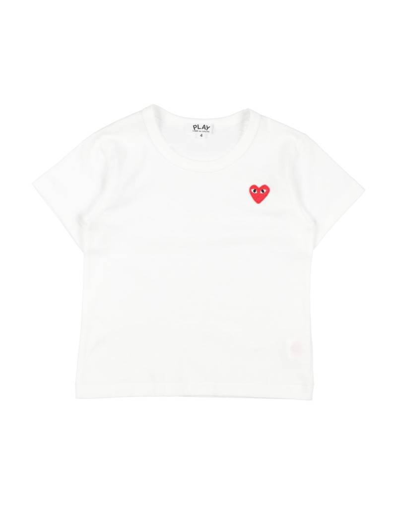 COMME des GARÇONS PLAY T-shirts Kinder Weiß von COMME des GARÇONS PLAY