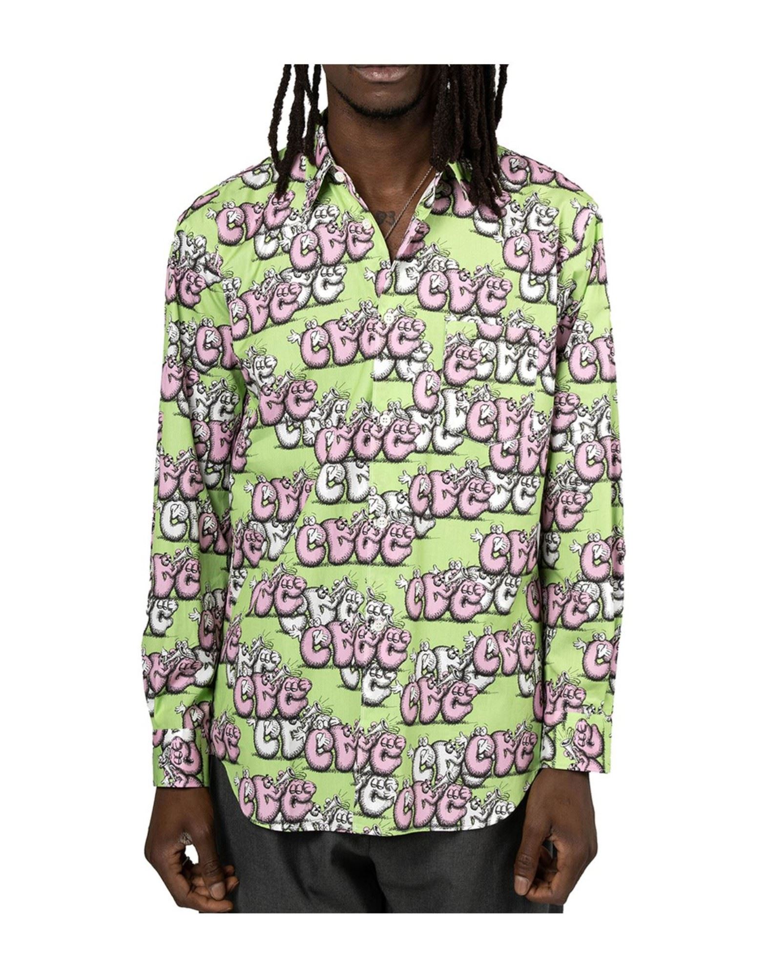 COMME des GARÇONS SHIRT Hemd Herren Grün von COMME des GARÇONS SHIRT