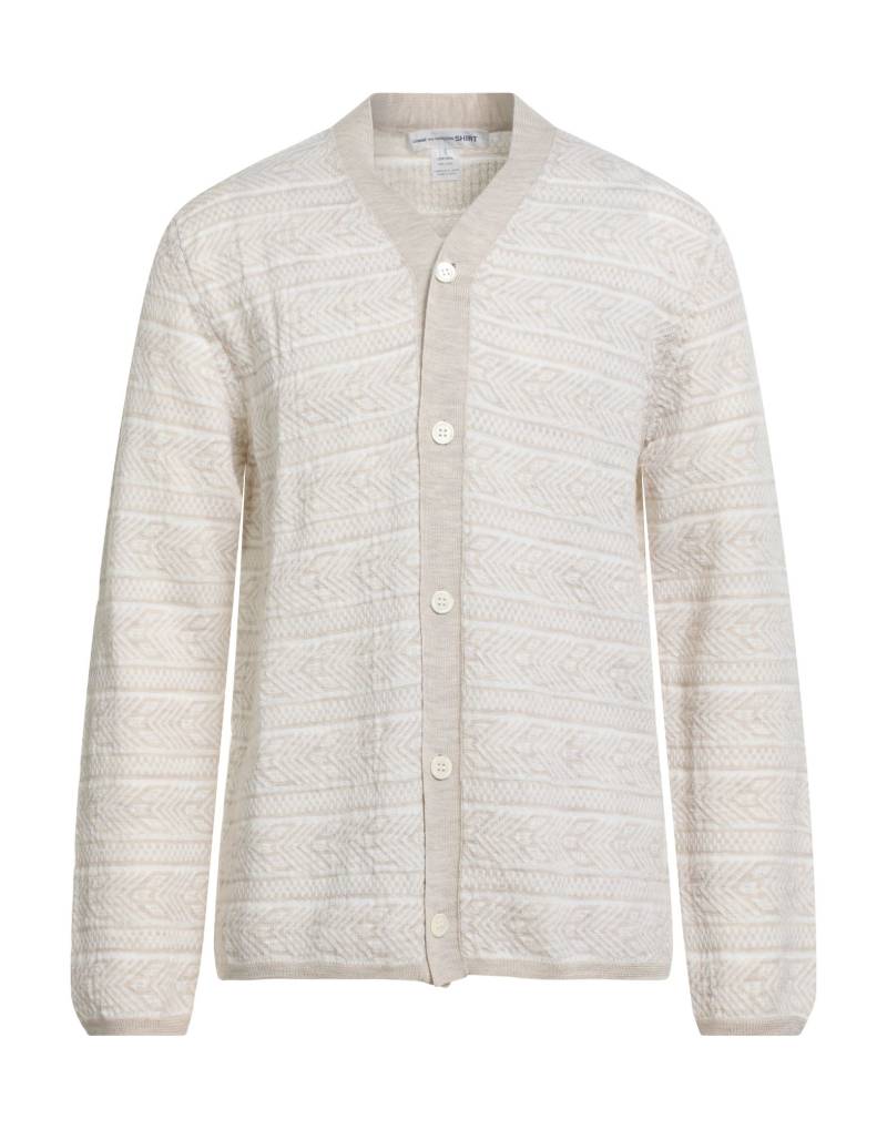 COMME des GARÇONS SHIRT Strickjacke Herren Beige von COMME des GARÇONS SHIRT