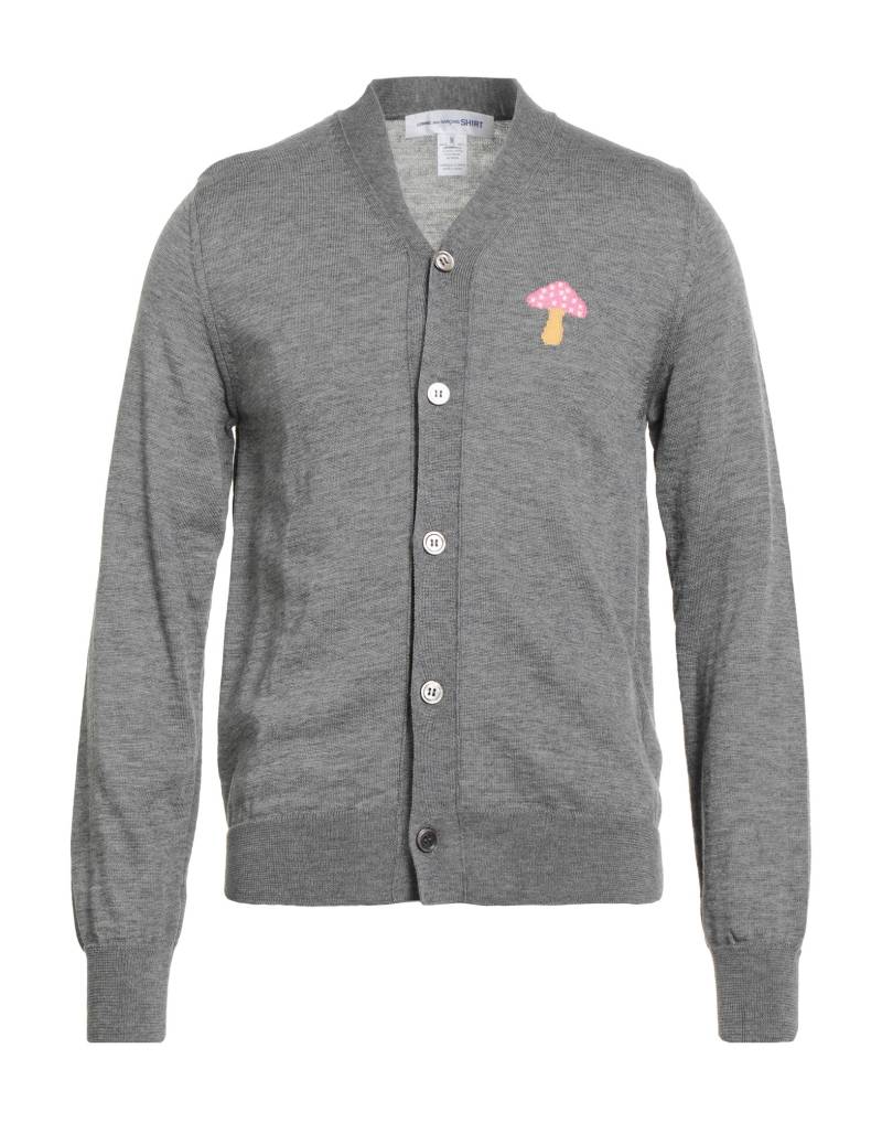 COMME des GARÇONS SHIRT Strickjacke Herren Grau von COMME des GARÇONS SHIRT