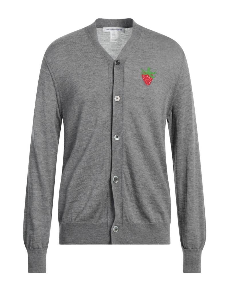 COMME des GARÇONS SHIRT Strickjacke Herren Grau von COMME des GARÇONS SHIRT