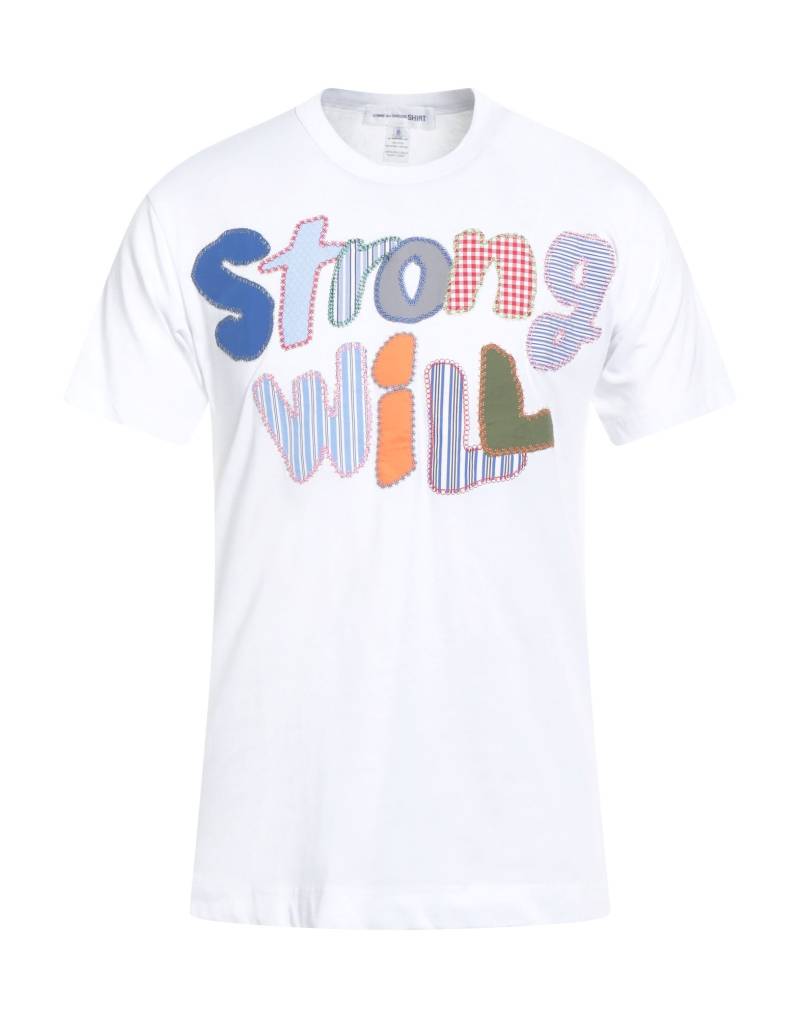 COMME des GARÇONS SHIRT T-shirts Herren Weiß von COMME des GARÇONS SHIRT