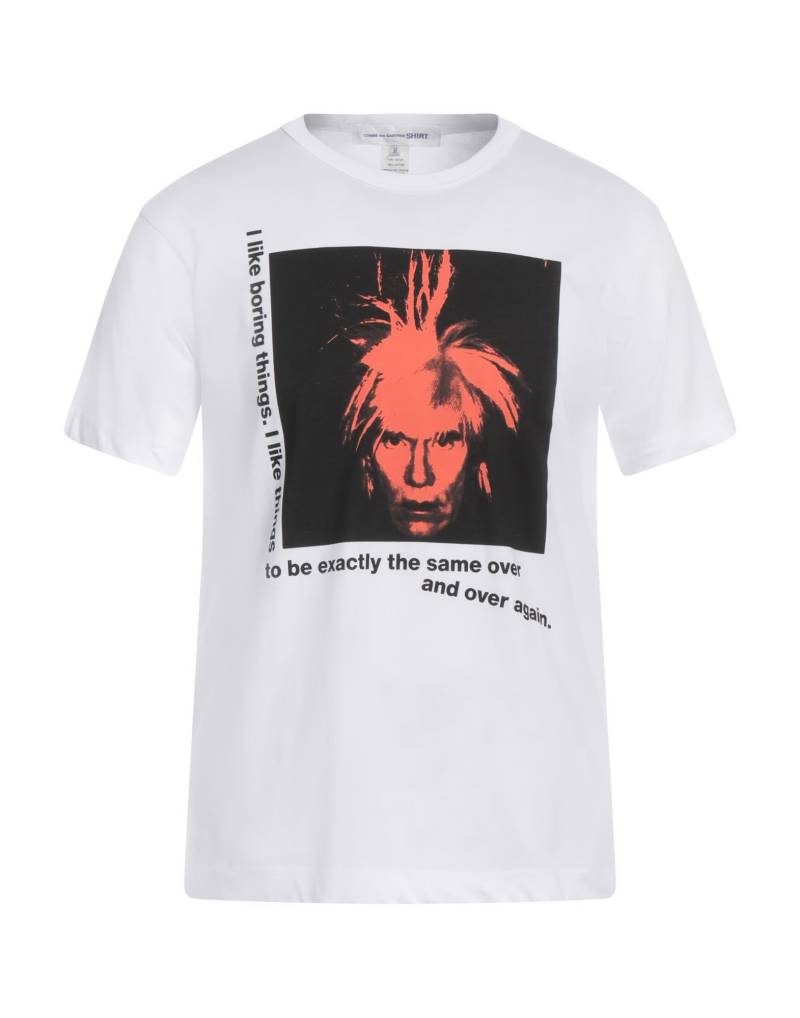 COMME des GARÇONS SHIRT T-shirts Herren Weiß von COMME des GARÇONS SHIRT
