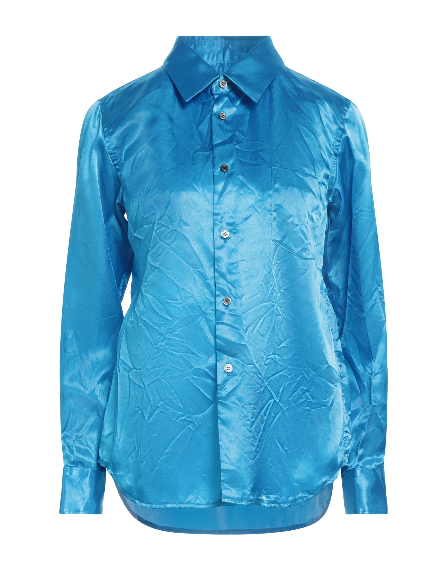 COMME des GARÇONS Hemd Damen Azurblau COMME des GARÇONS Hemd Damen Azurblau von COMME des GARÇONS