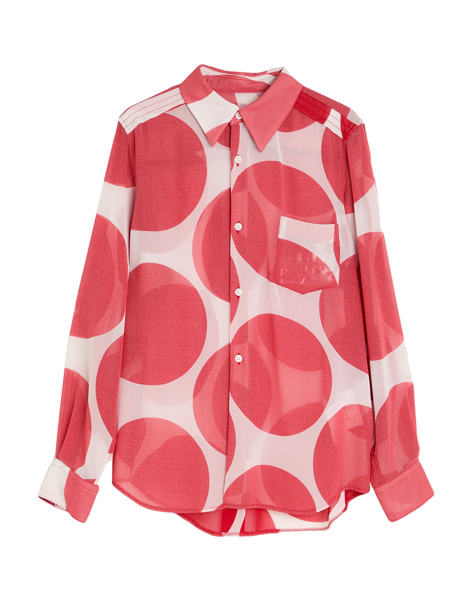 COMME des GARÇONS Hemd Damen Rot COMME des GARÇONS Hemd Damen Rot von COMME des GARÇONS